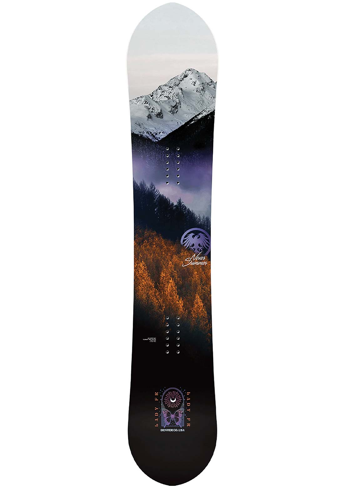 Never Summer Women's Lady FR Snowboard