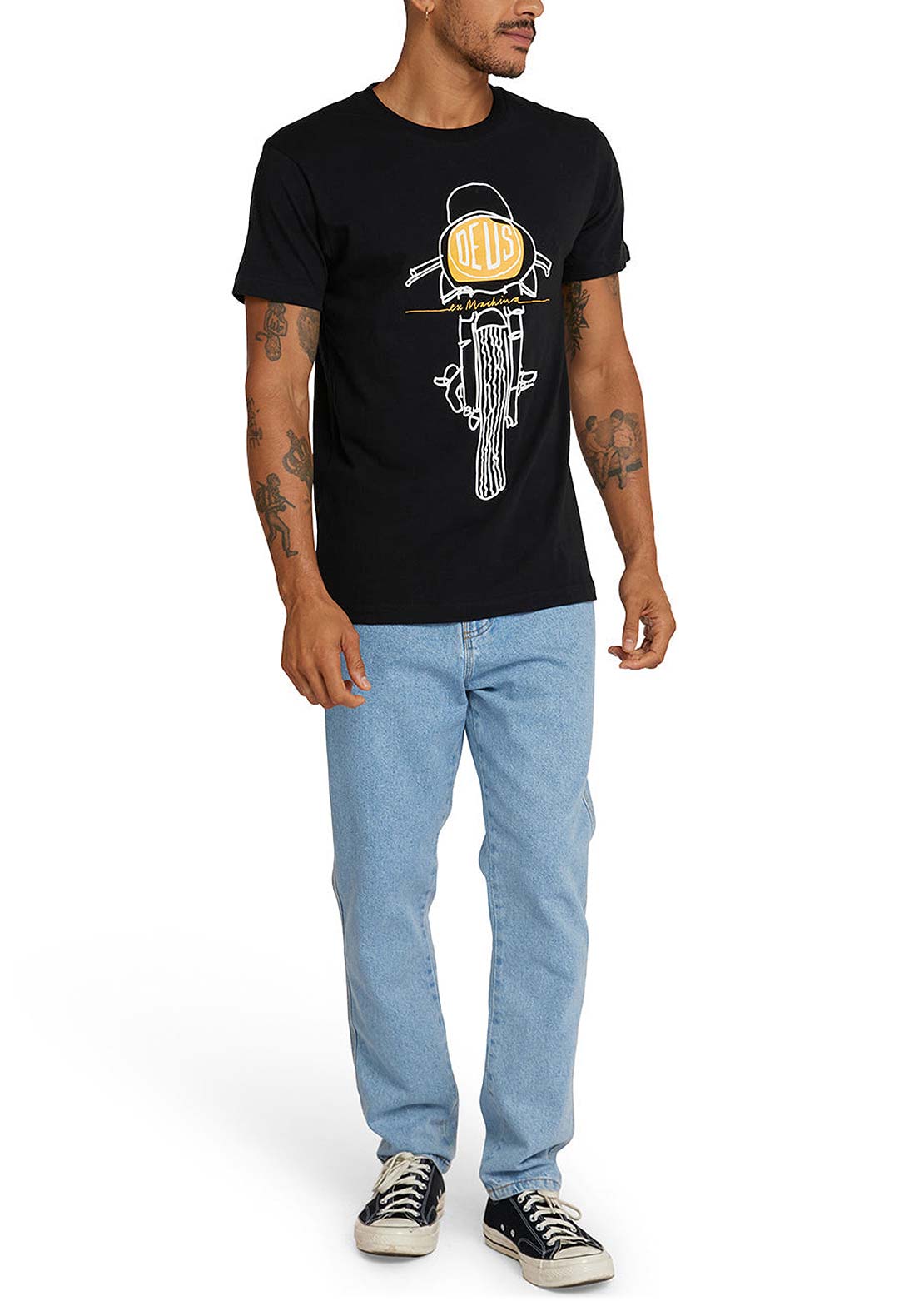 Deus Ex Machina Men's Frontal Matchless T-Shirt