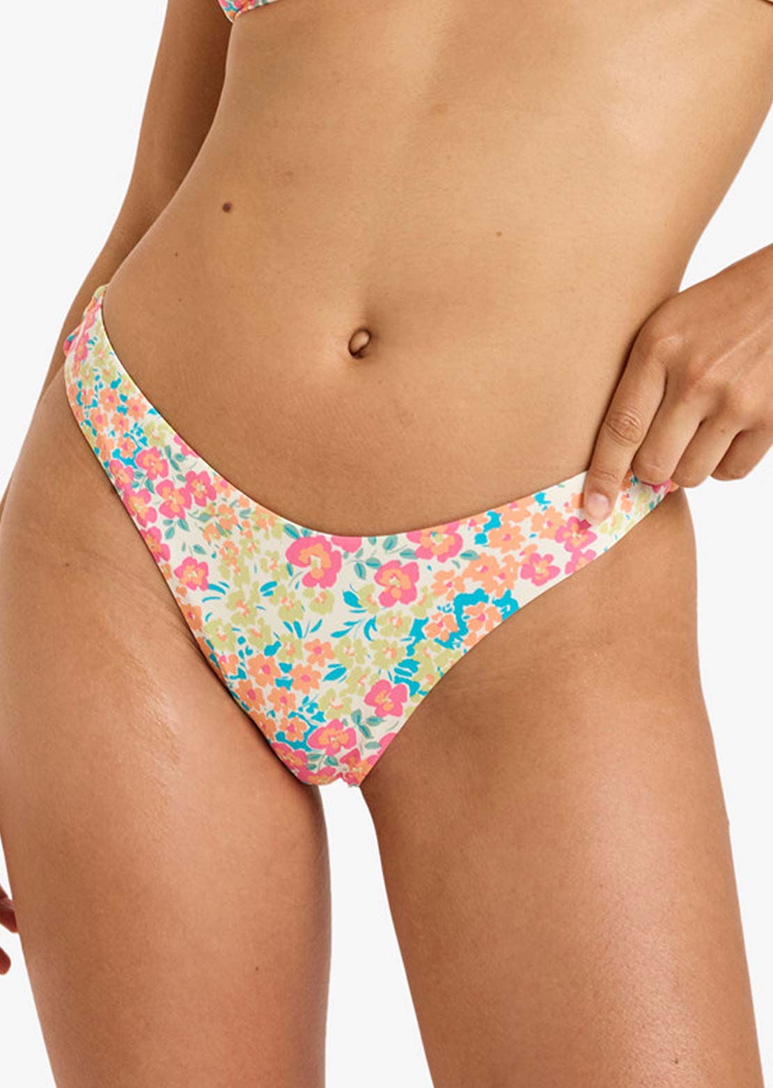 Roxy Women's Pt Beach Classics Cheeky Hl Bikini Bottom