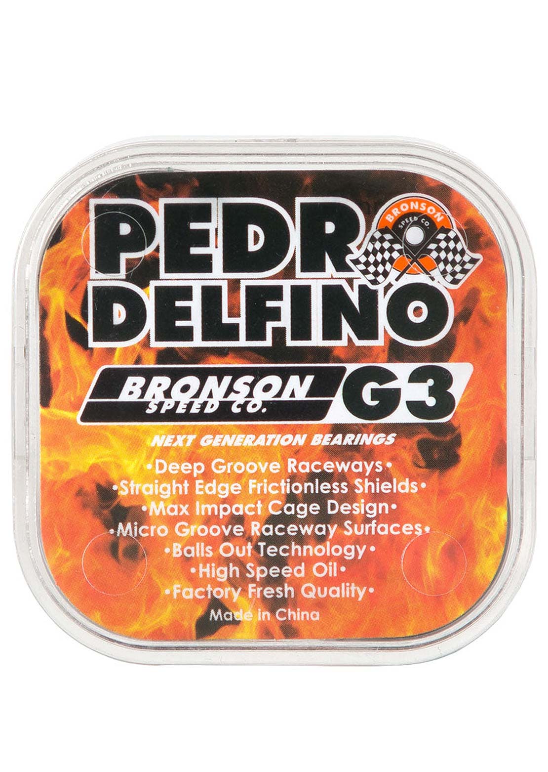 Bronson G3 Pedro Delfino Skateboard Bearing Clearance Fast Delivery