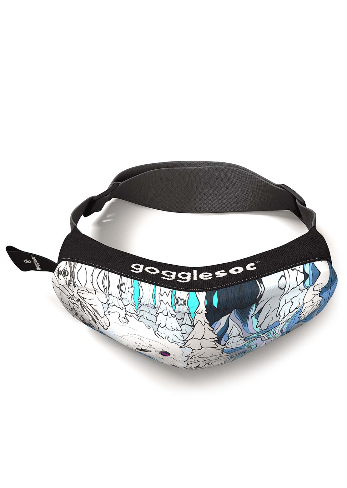 Gogglesoc Into The White Room Pro Soc Goggle Cover Low Pice Fee Shipping