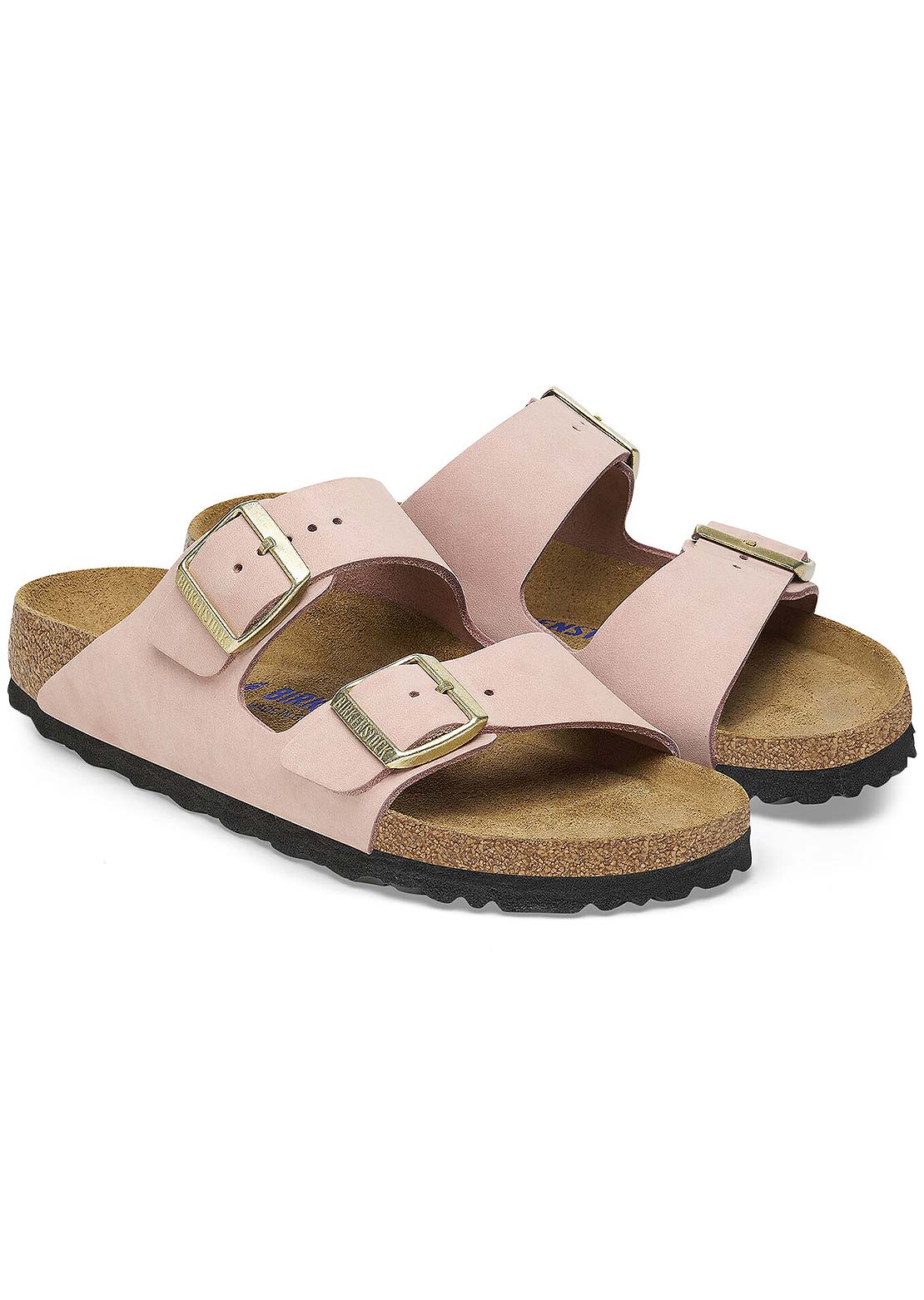 Birkenstock Women's Arizona SFB Nubuck Regular Sandals