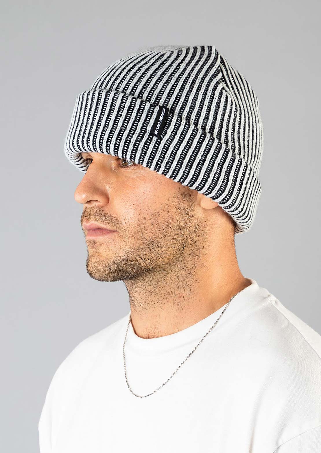 Beyond Medals Men's BM Short Beanie