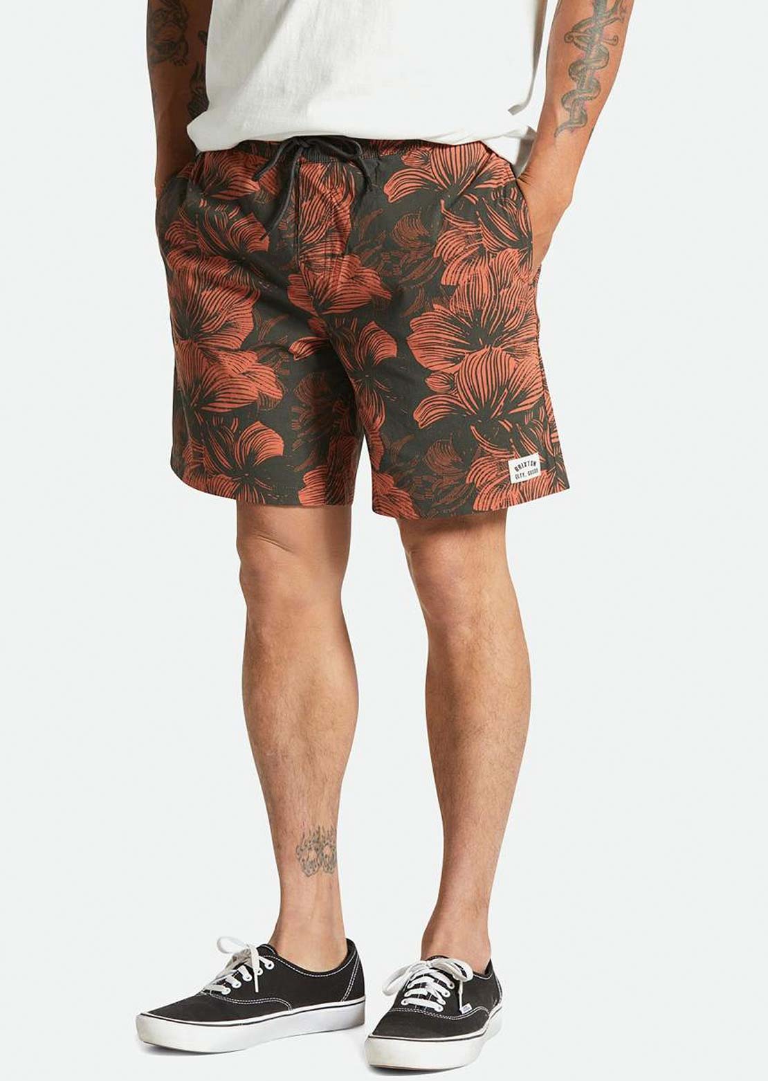 Brixton Men's Voyage 18 Shorts