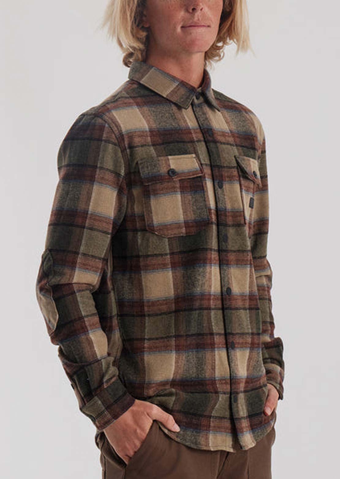 Roark Men's Nordsman Flannel Button Up Shirt