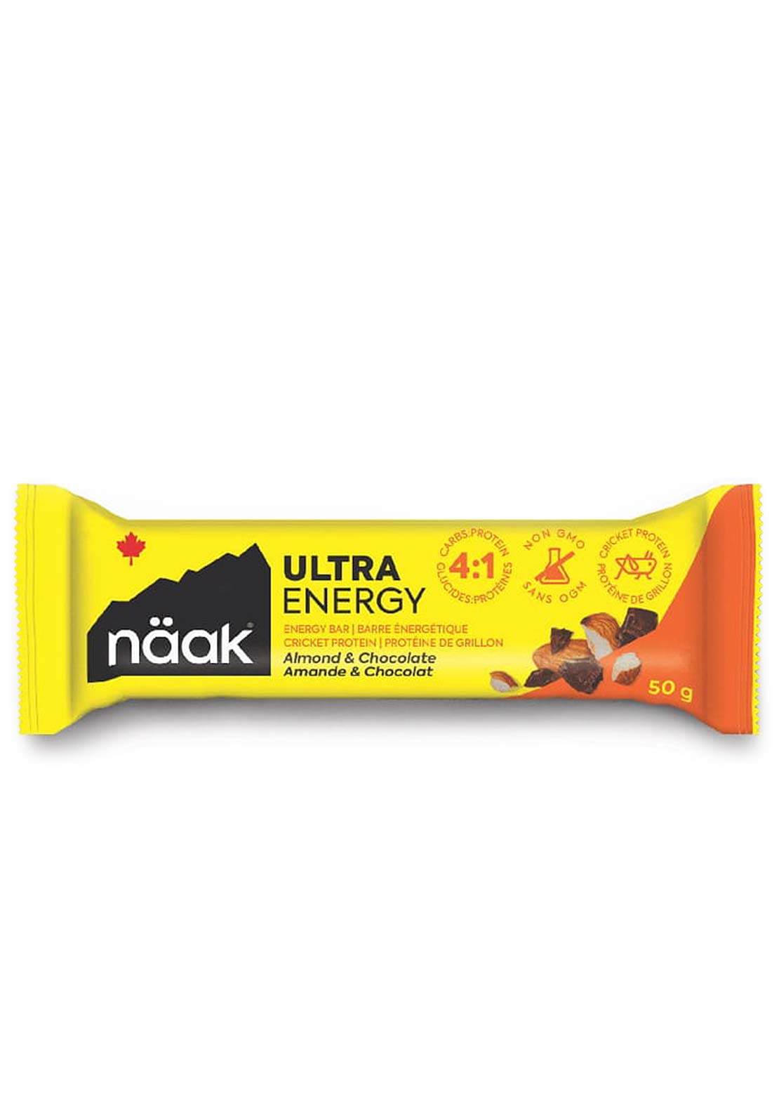 NAAK Almond & Chocolate Ultra Energy Bars Cheap Sale Free Shipping