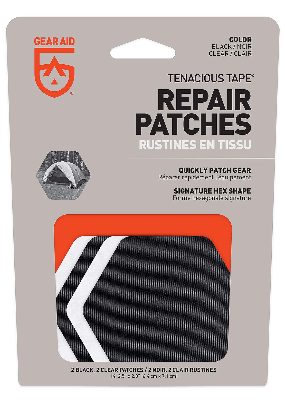 Gear Aid Repair HEX Patches Shipping Discount Sale