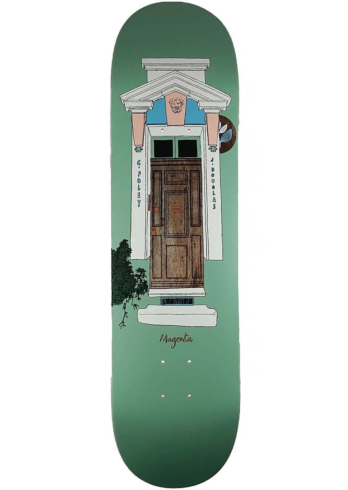 Magenta Skateboards Casey & Jameel Door Deck Buy Cheap With Credit Card