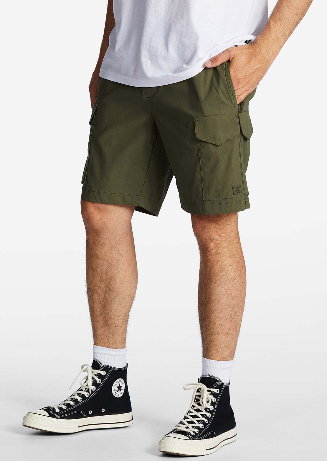 Billabong Men's Surftrek Elastic Cargo Shorts