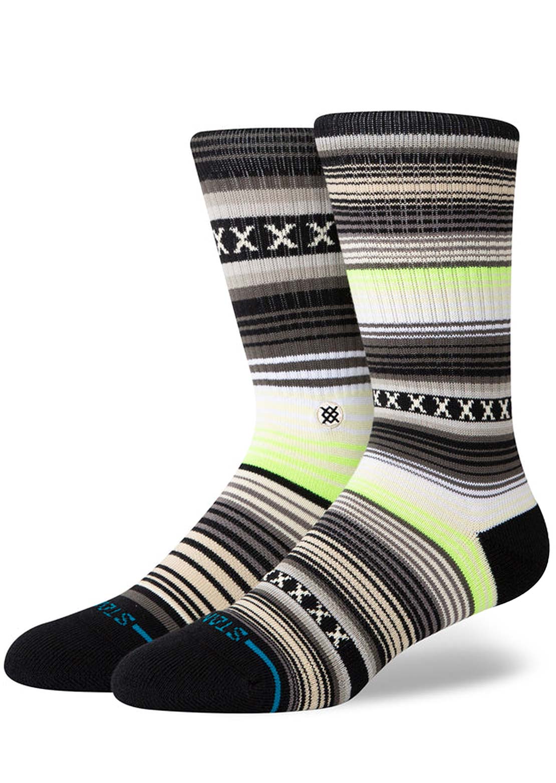 Stance Unisex Staple Curren Crew Socks Outlet View