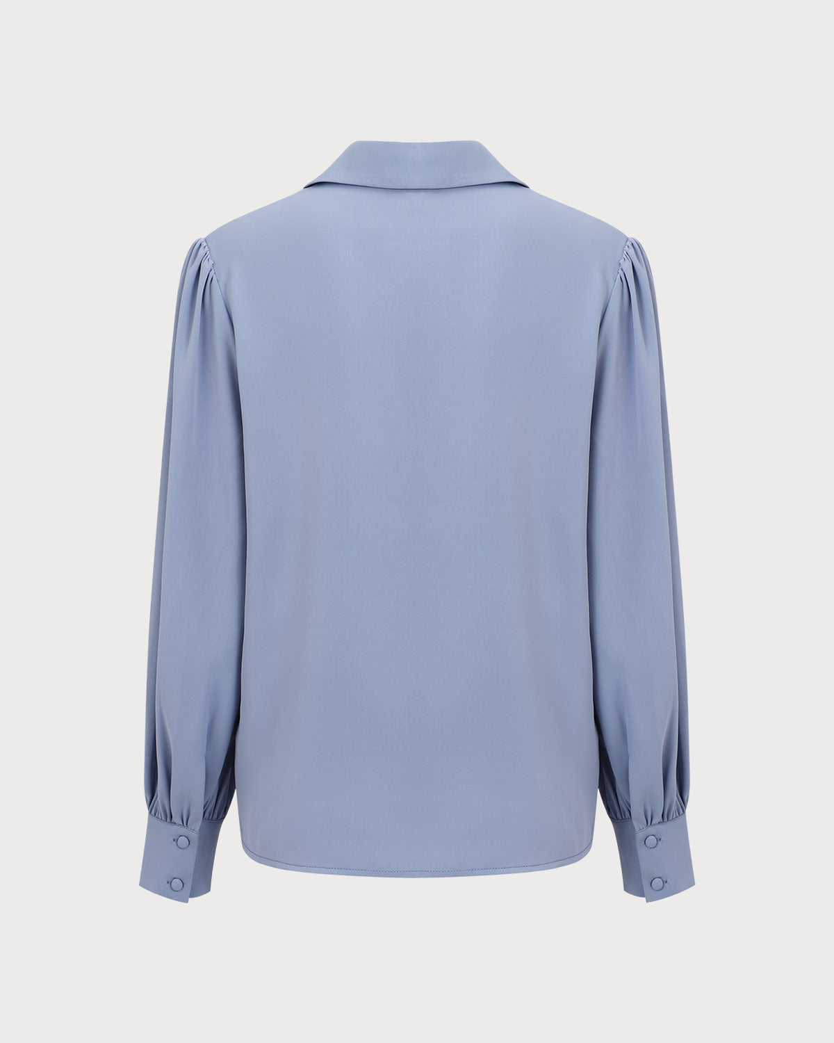 Women's Blue Lace Trim Shirt