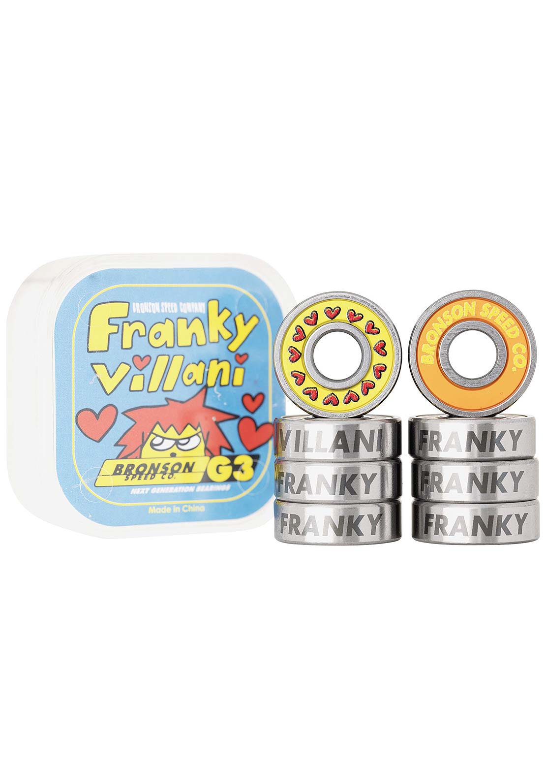 Bronson G3 Franky Villani Skateboard Bearings Cheap Sale Pick A Best