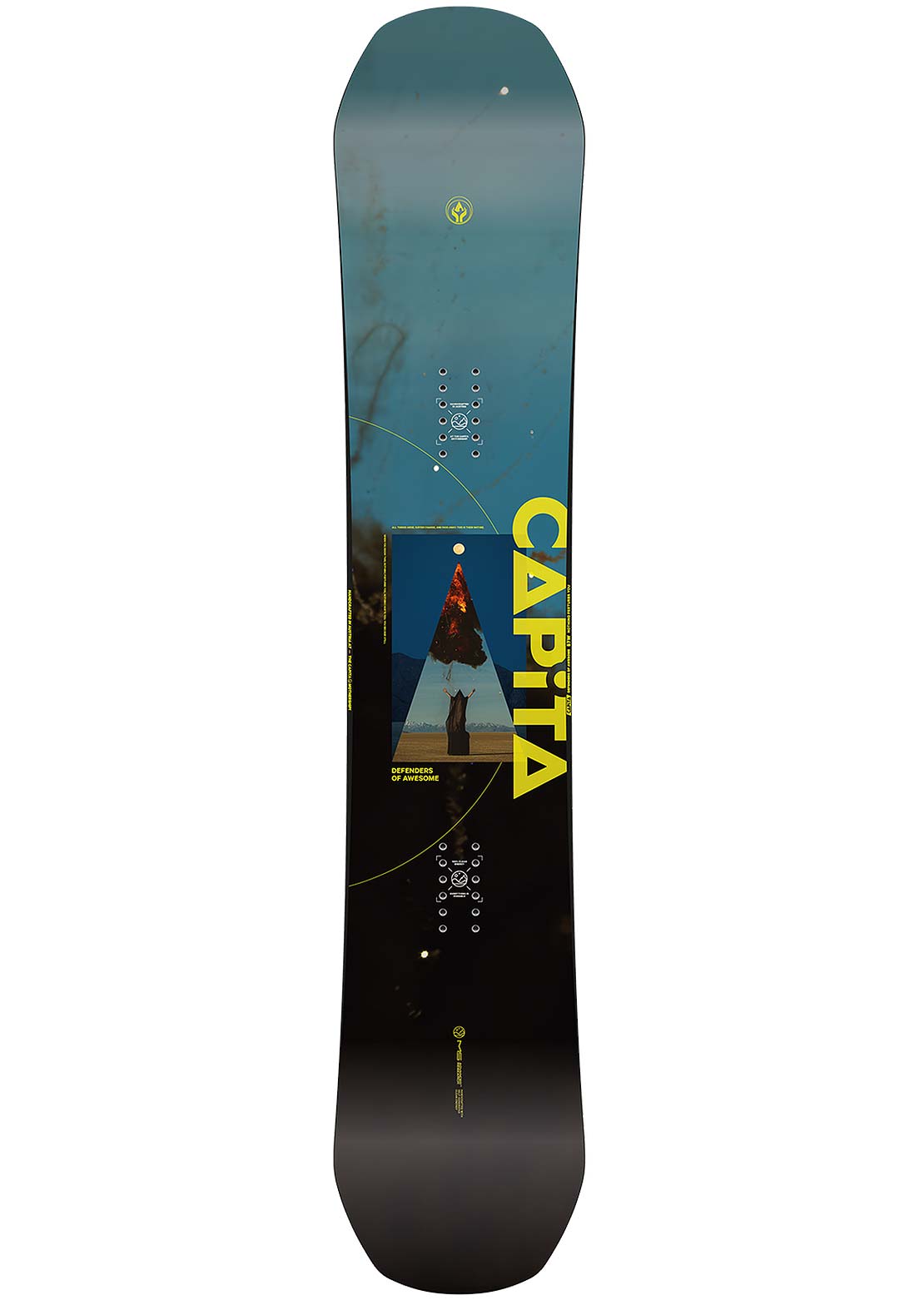 Capita Men's Defenders Of Awesome Wide Snowboard