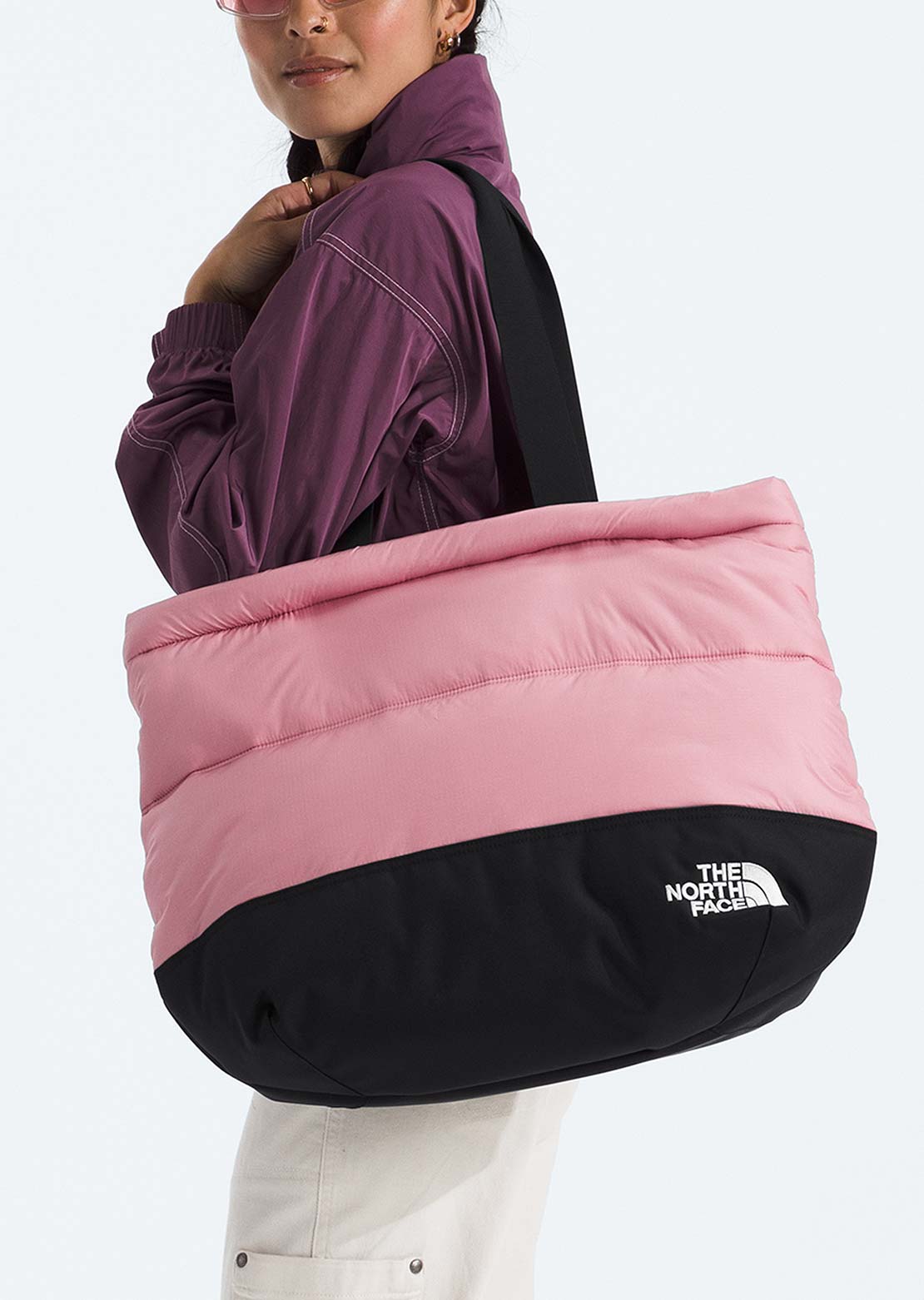 The North Face Unisex Nuptse Tote Bag Sale Fake