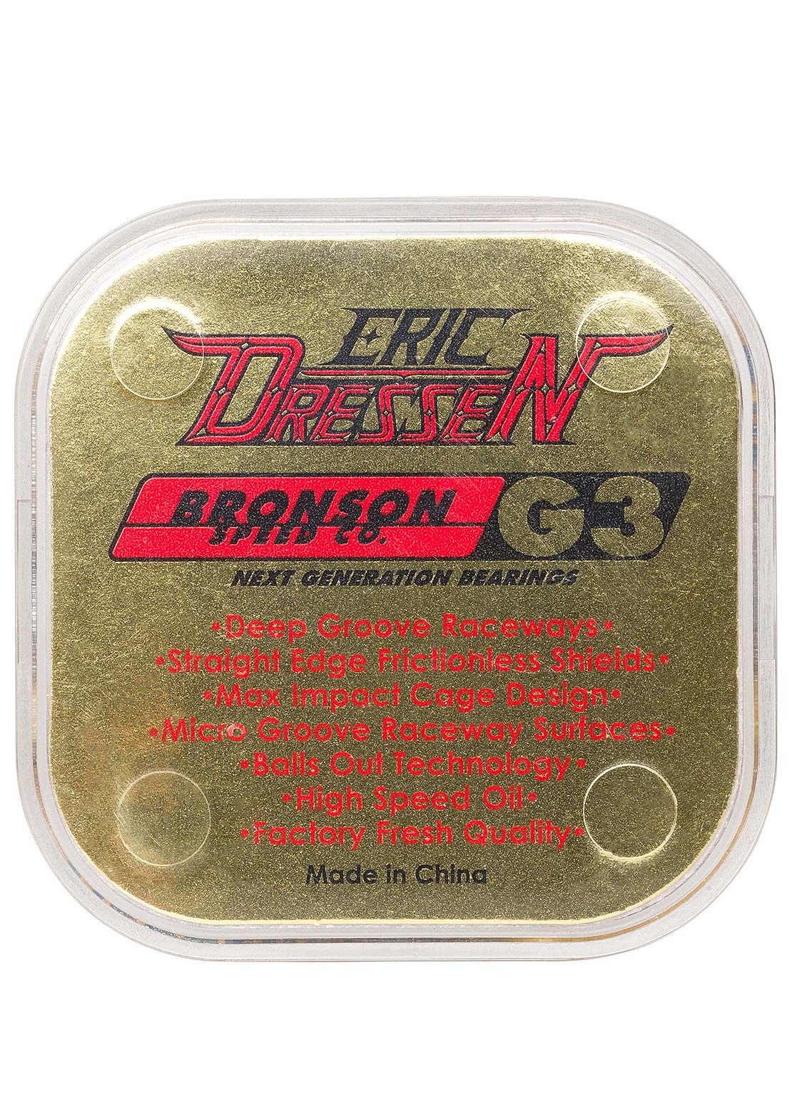 Bronson G3 Eric Dressen Skateboard Bearings Cheap Excellent