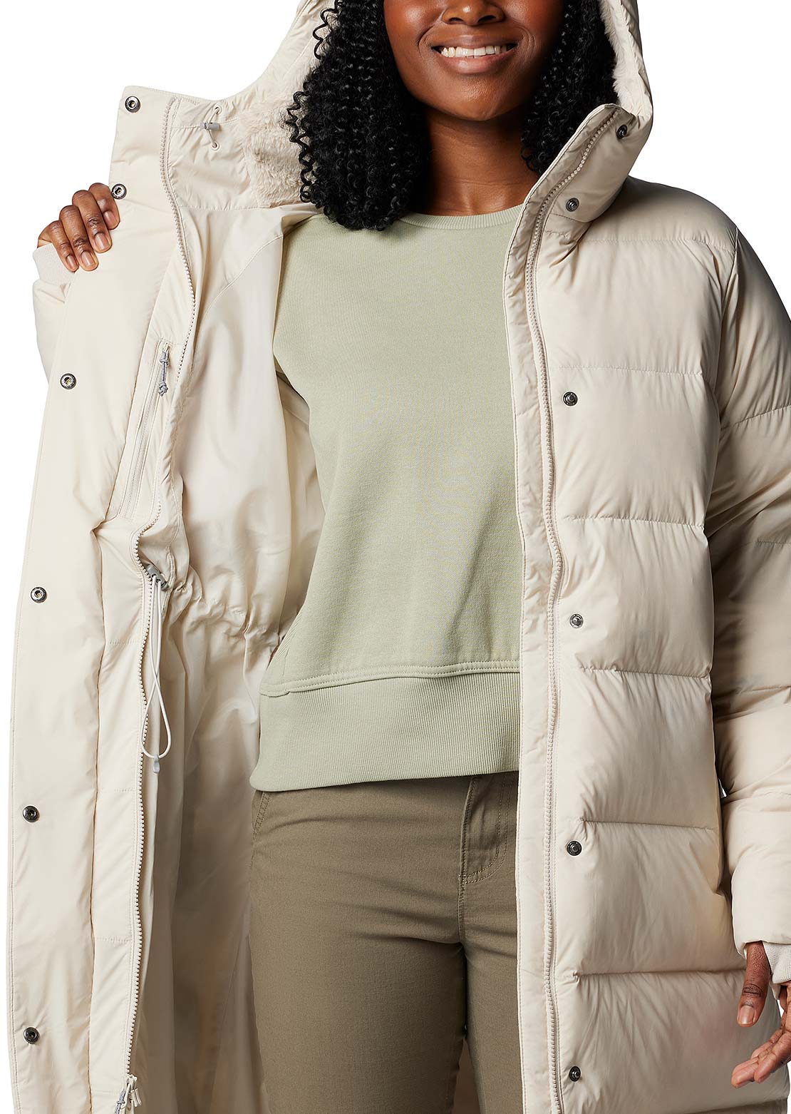 Columbia Women's Boundless Days Long Down Jacket