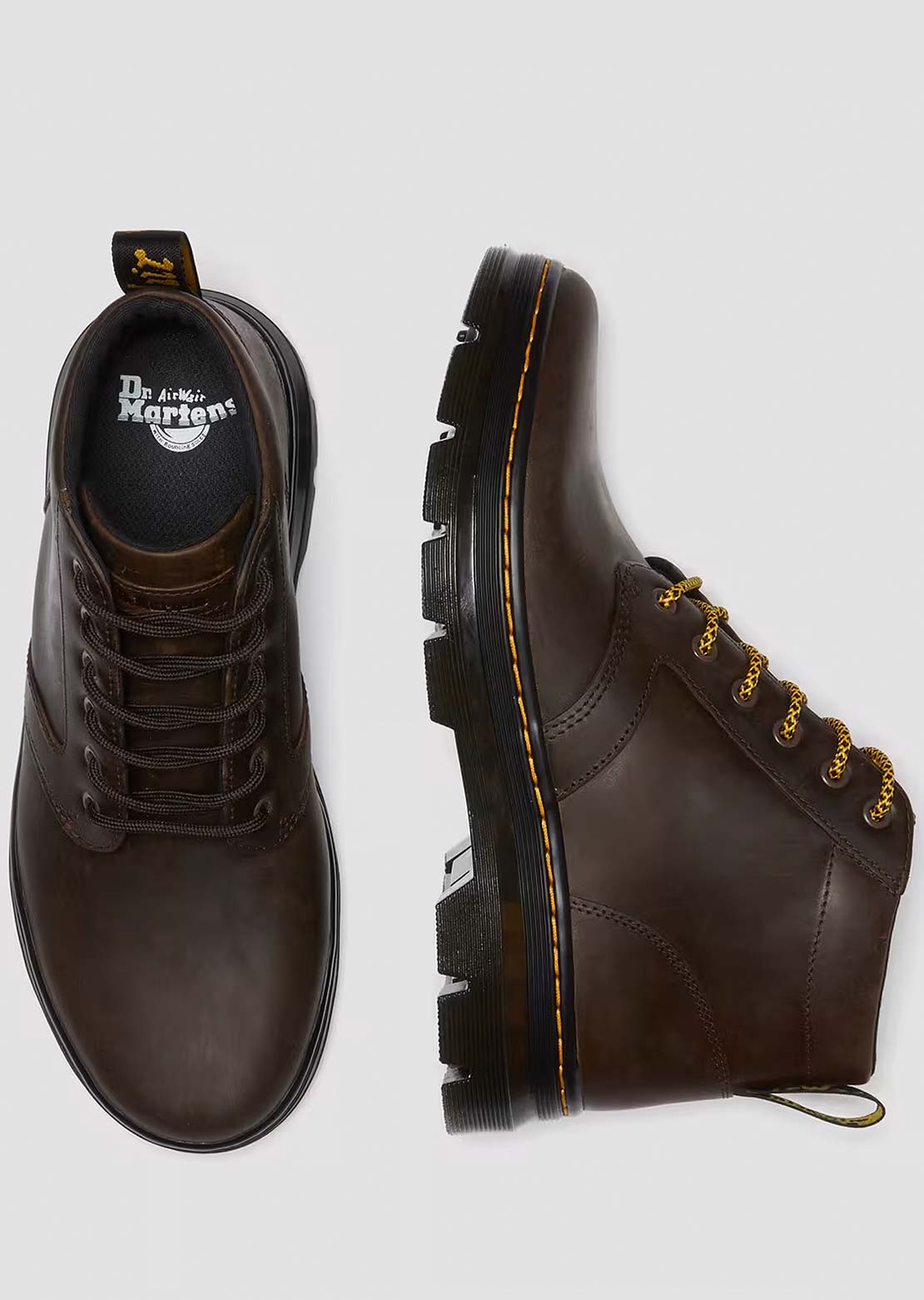 Dr.Martens Men's Bonny Leather Crazy Horse Boots