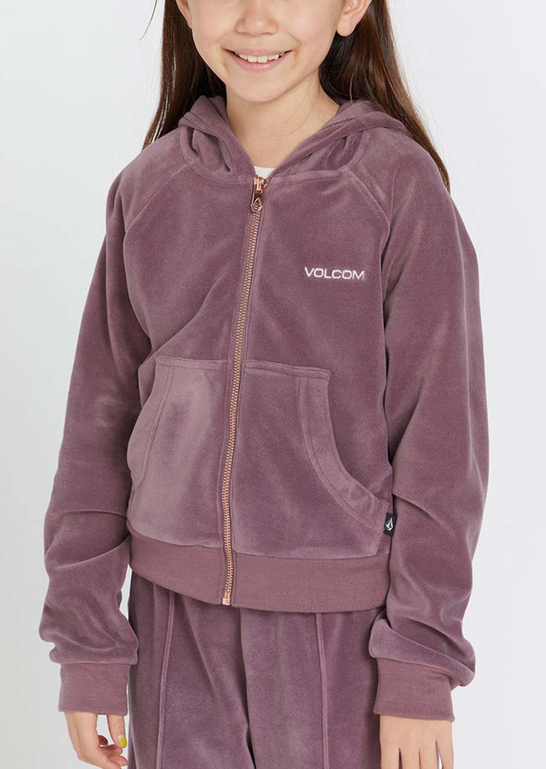 Volcom Junior Lil Velour Zip Fleece Suit Store Cheap Online