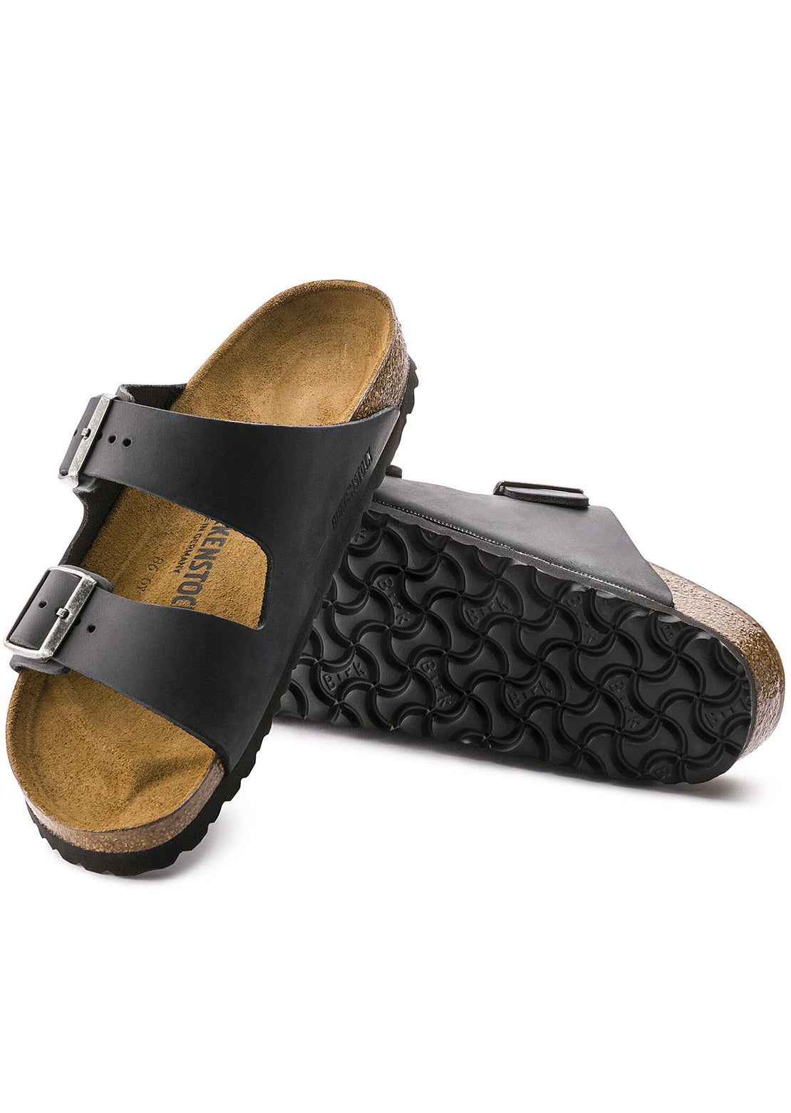 Birkenstock Arizona Oiled Leather Narrow Sandals Best Place Online