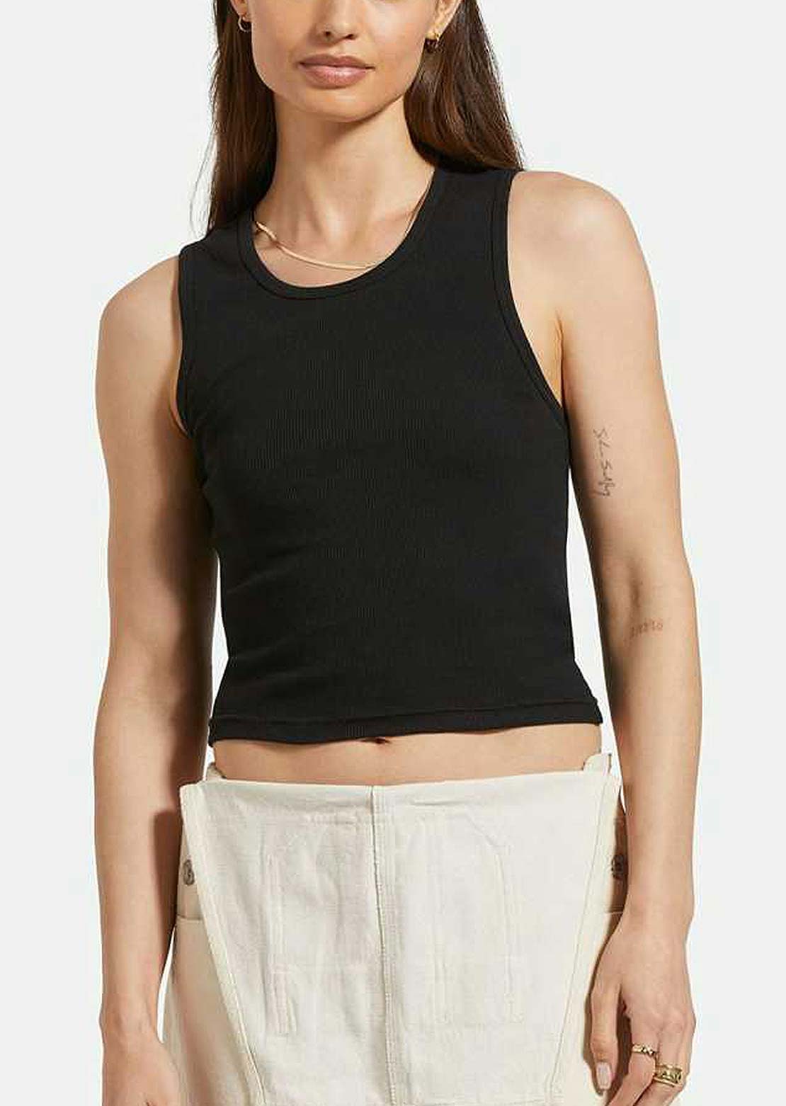 Brixton Women's Classic Organic A-Tank T-Shirt