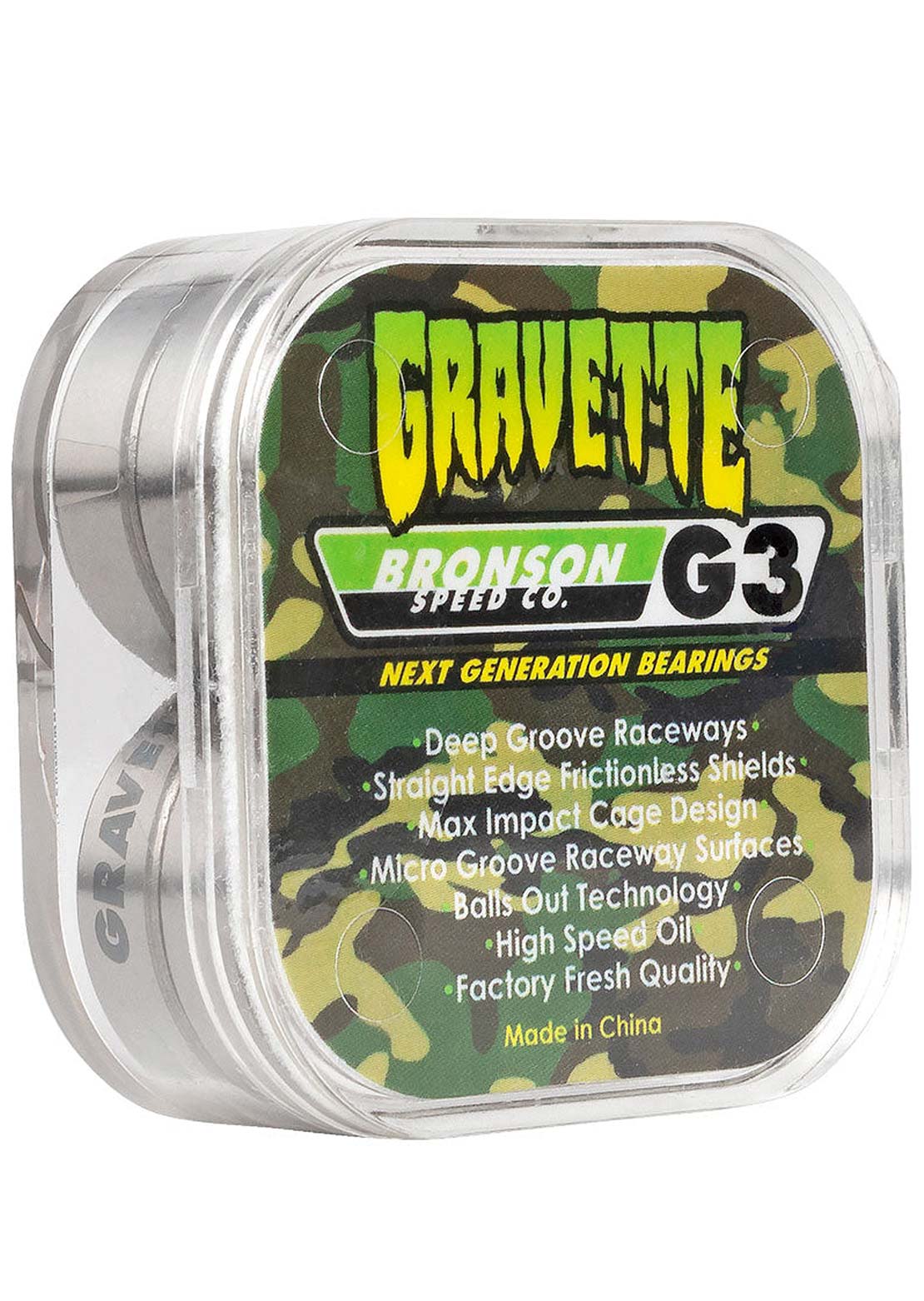 Bronson G3 David Gravette Skateboard Bearing Buy Cheap From China