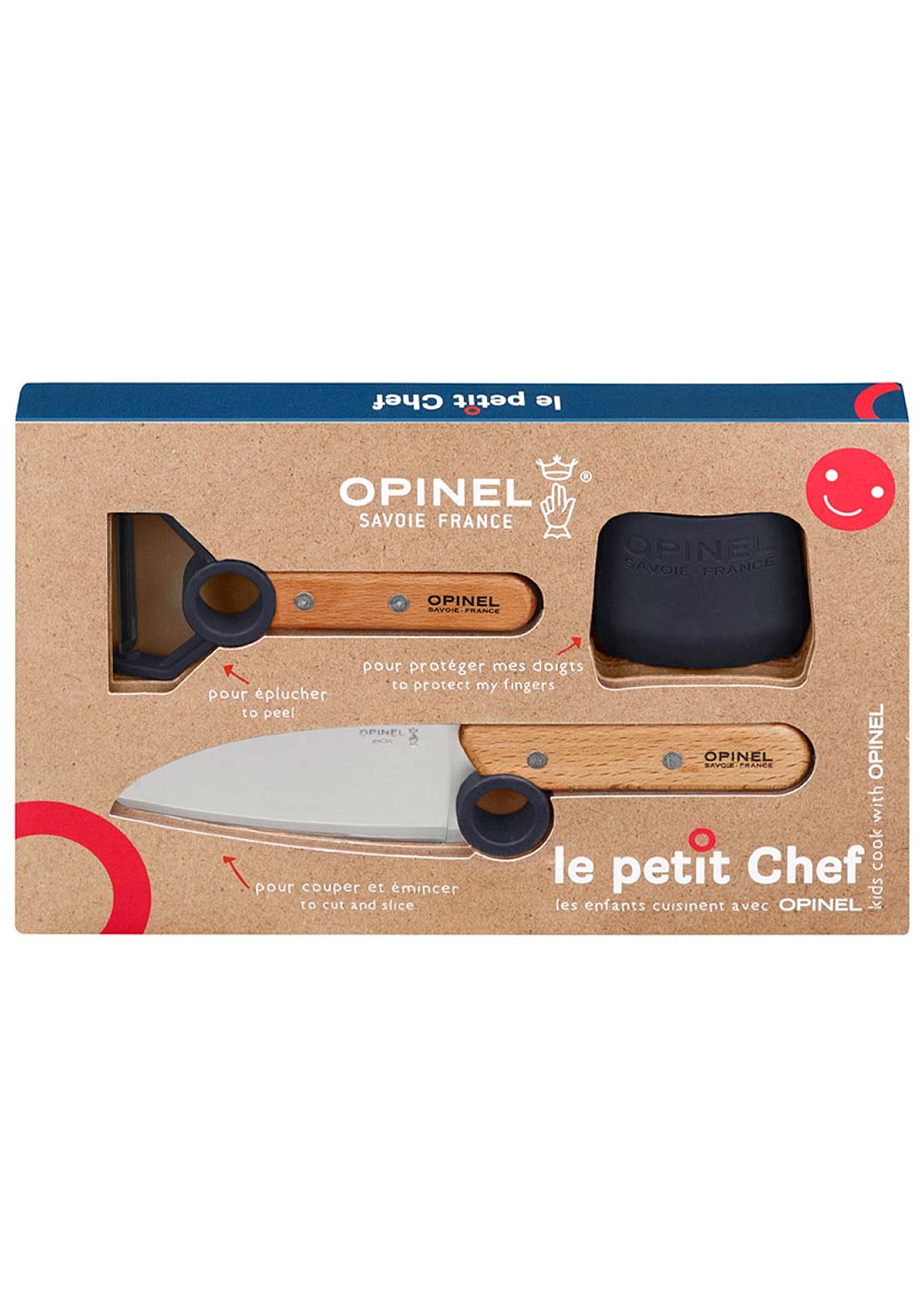 Opinel Junior Le Petit Chef Complete Set Cheap Sale Pictures