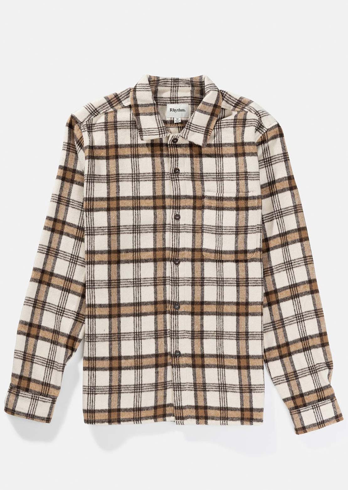 Rhythm Men's Albert Check Button Up Shirt