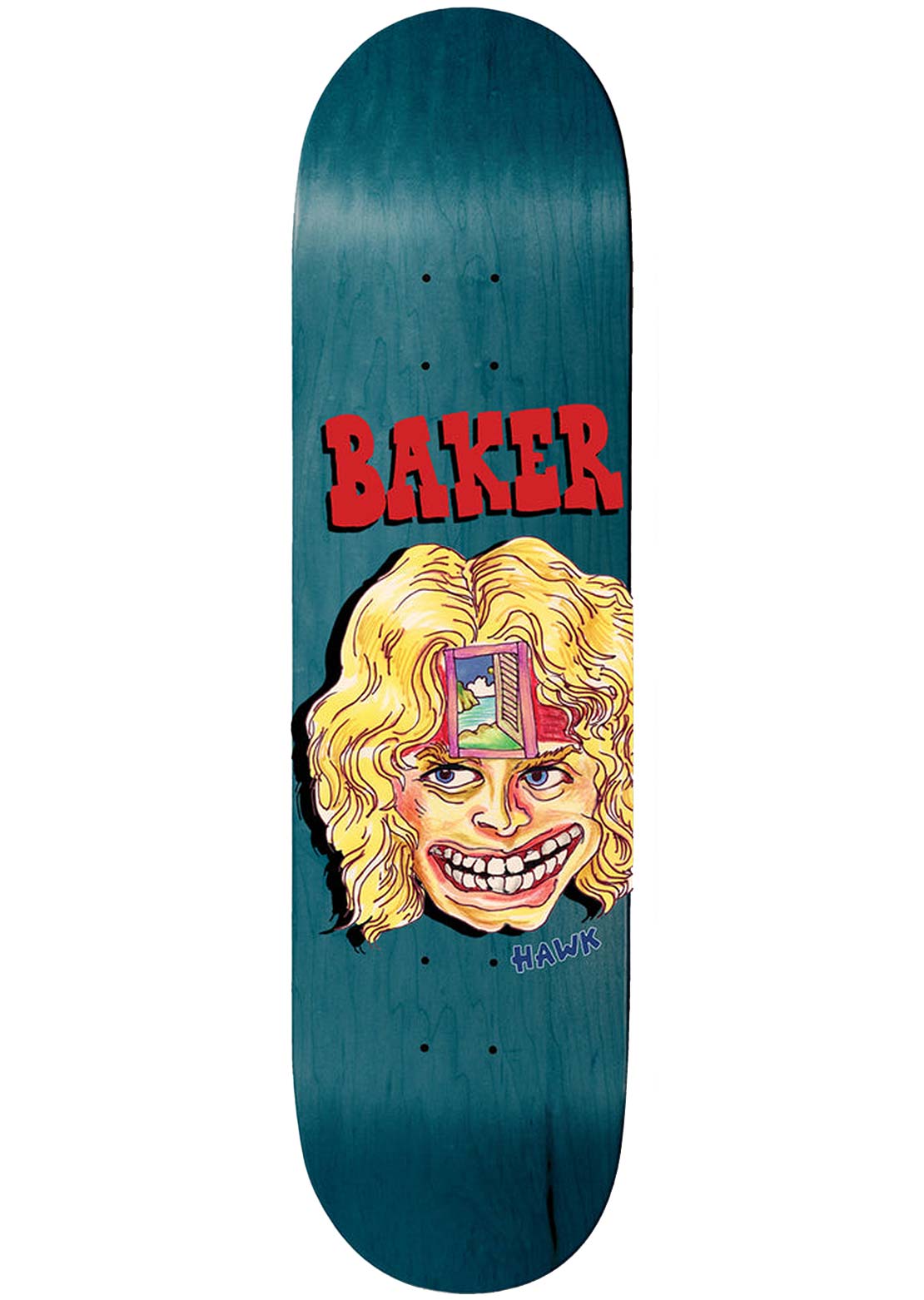 Baker Riley Hawk Dome Door Skateboard Deck Clearance With Mastercard