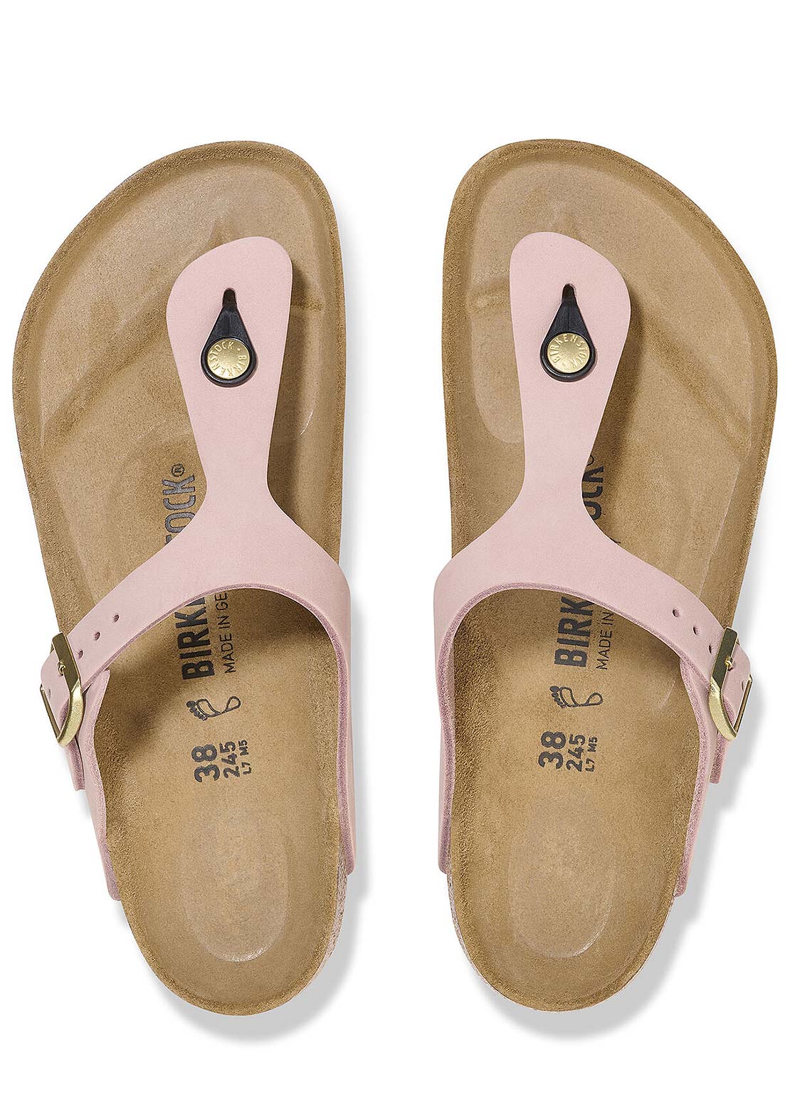 Birkenstock Women's Gizeh Nubuck Regular Sandals