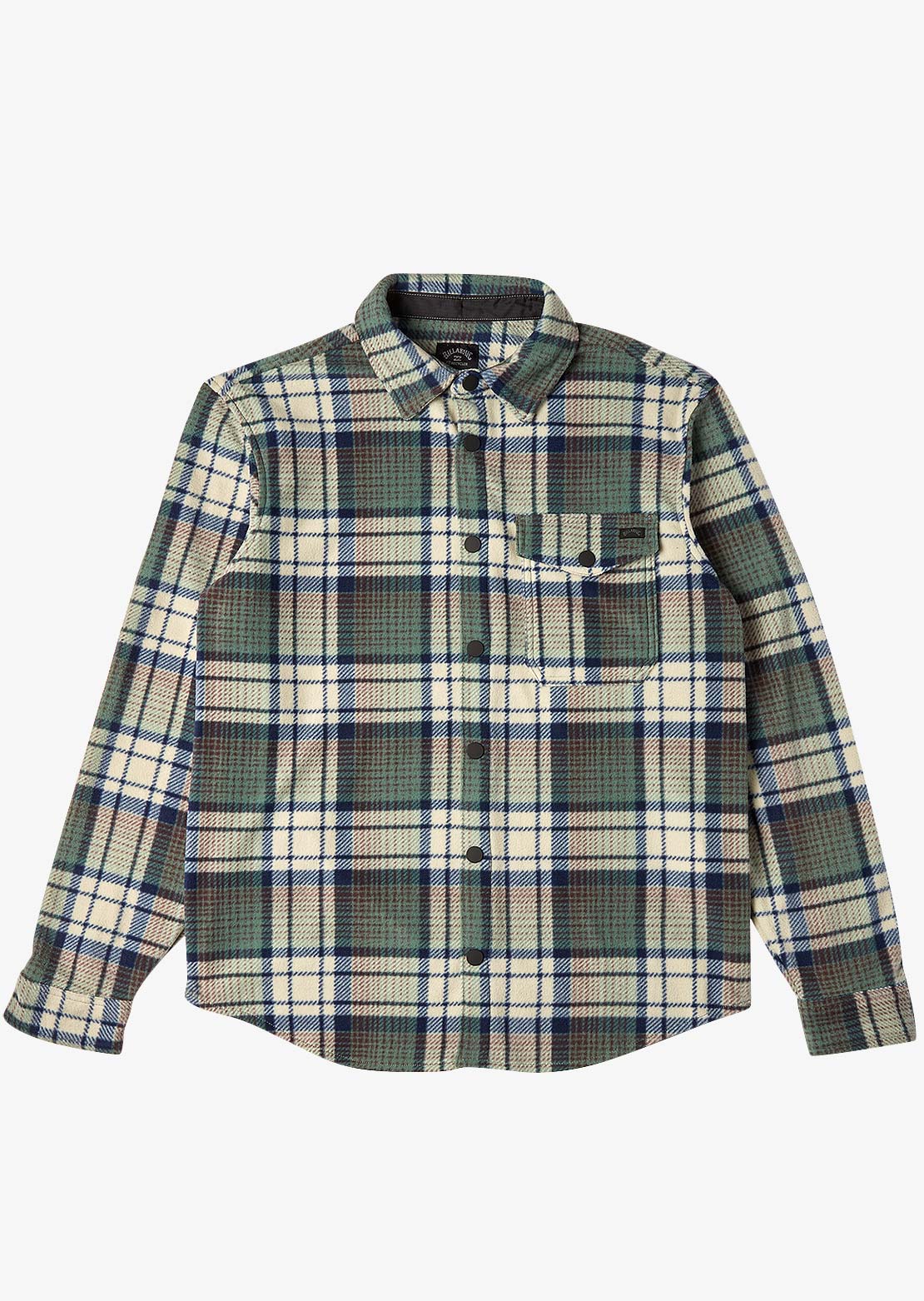 Billabong Men's Furnace Flannel Button Up Shirt