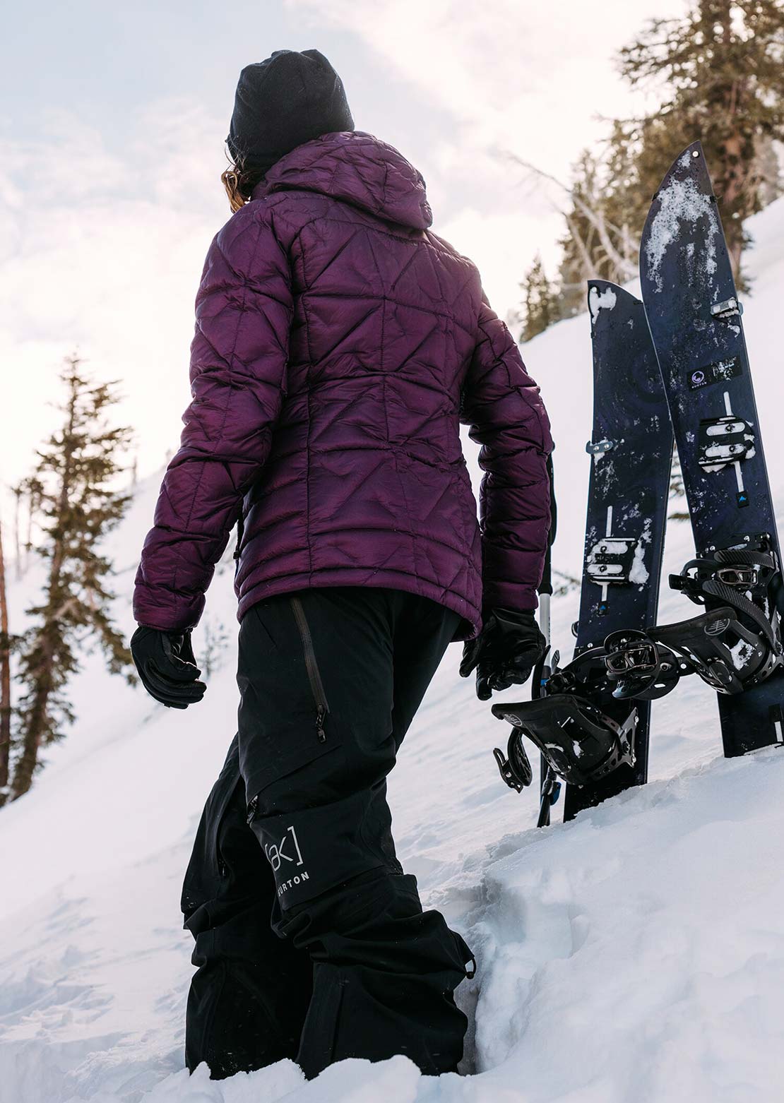 Burton AK Women's Baker Down Hooded Jacket