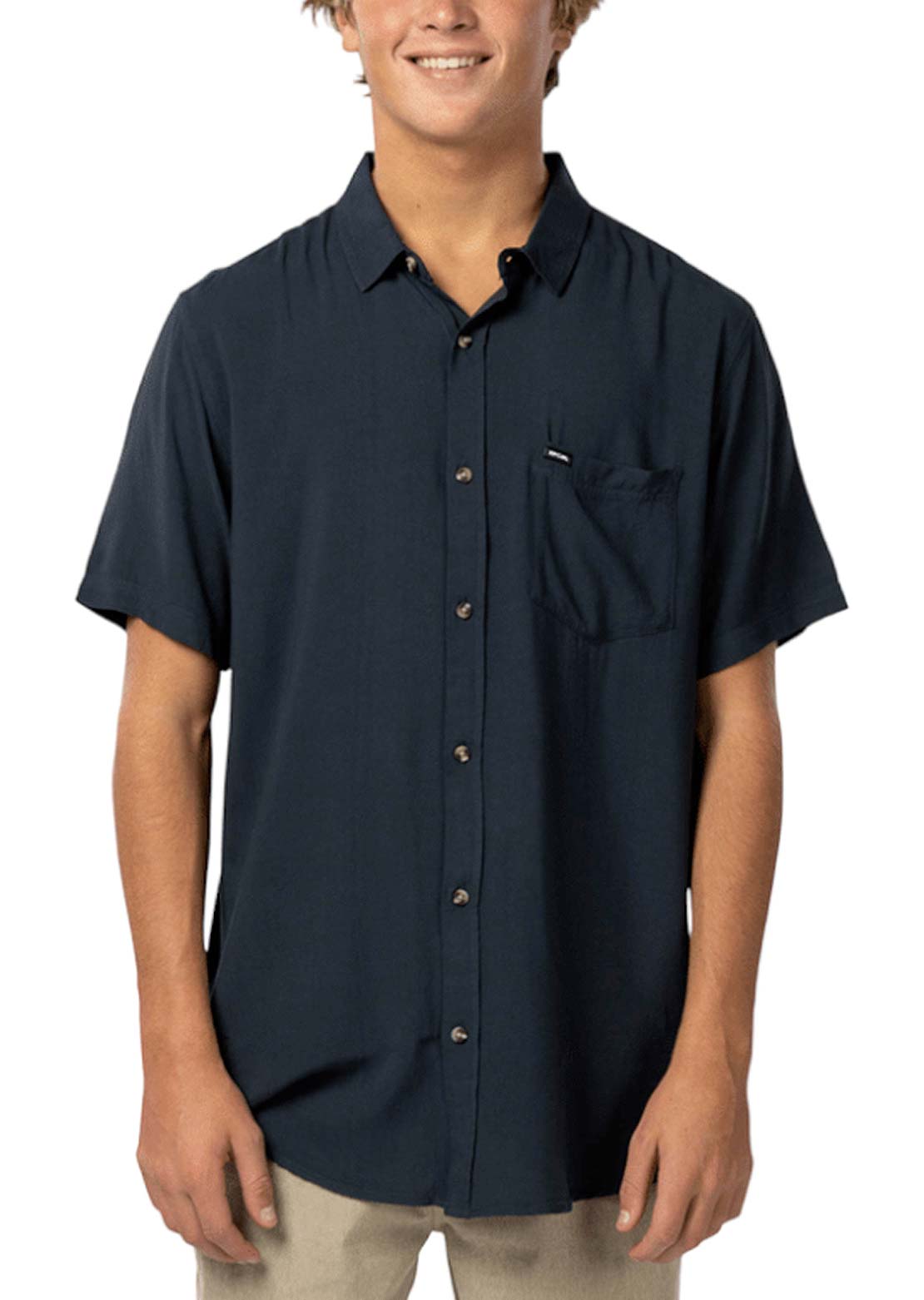 Rip Curl Men's Ourtime Viscose Button Up Shirt