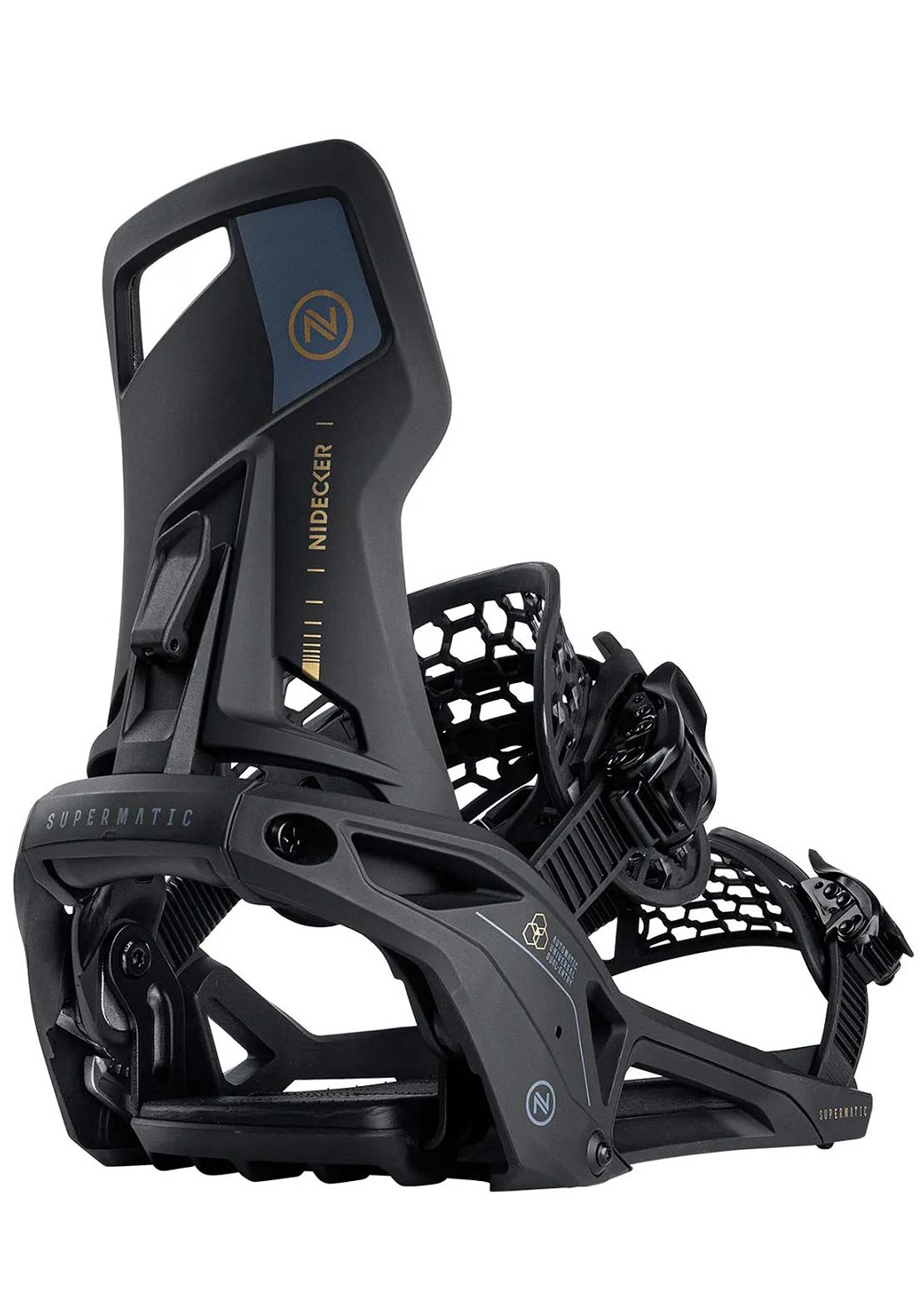 Nidecker Unisex Carbon Supermatic Snowboard Bindings Finishline Online