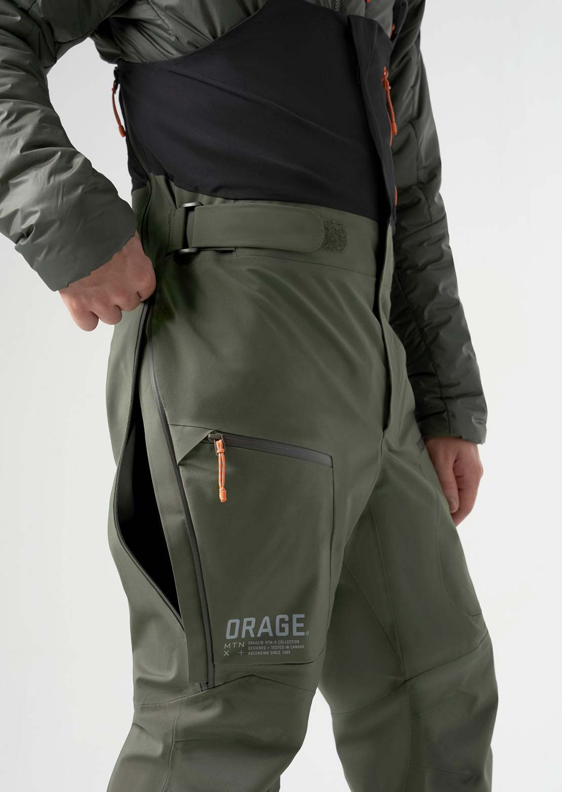 Orage Men's MTN-X Gibson 3L Bib Pants