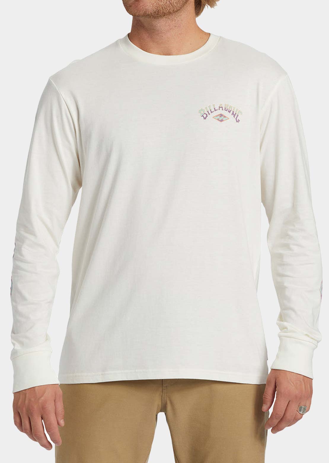 Billabong Men's Crayon Wave Crew Long Sleeve