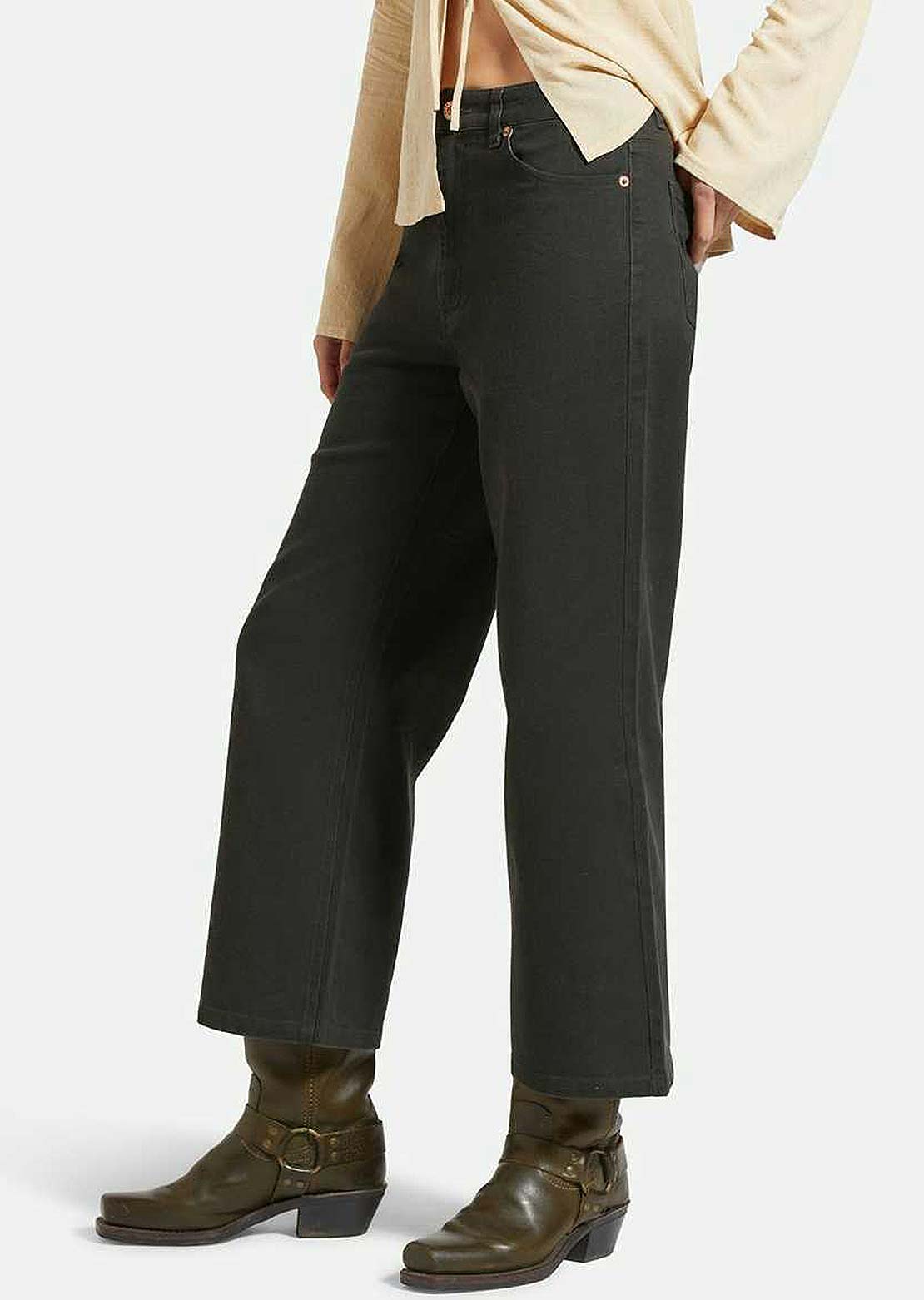 Brixton Women's Margo Cropped 5 Pocket Pant