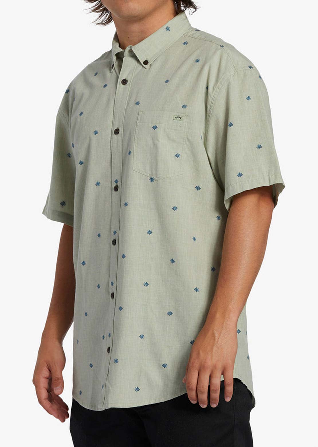 Billabong Men's All Day Jacquard Button Up Shirt