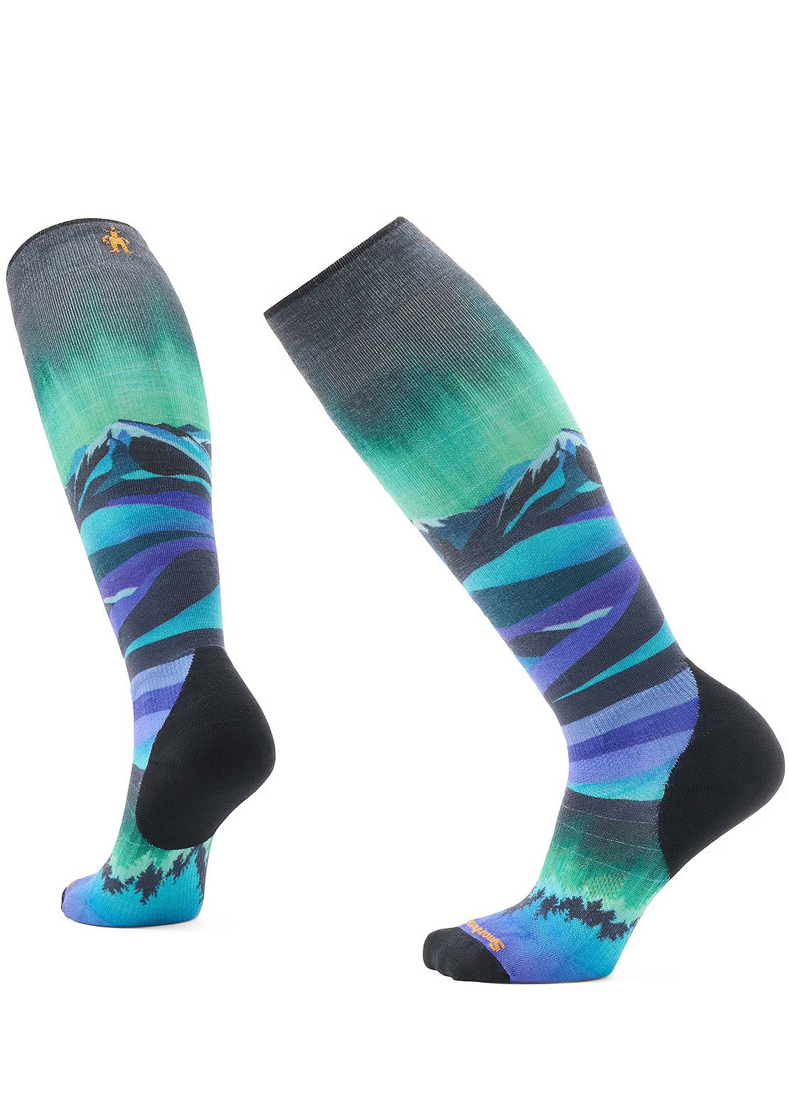 Smartwool Women's Ski Targeted Cushion Compression Print OTC Socks