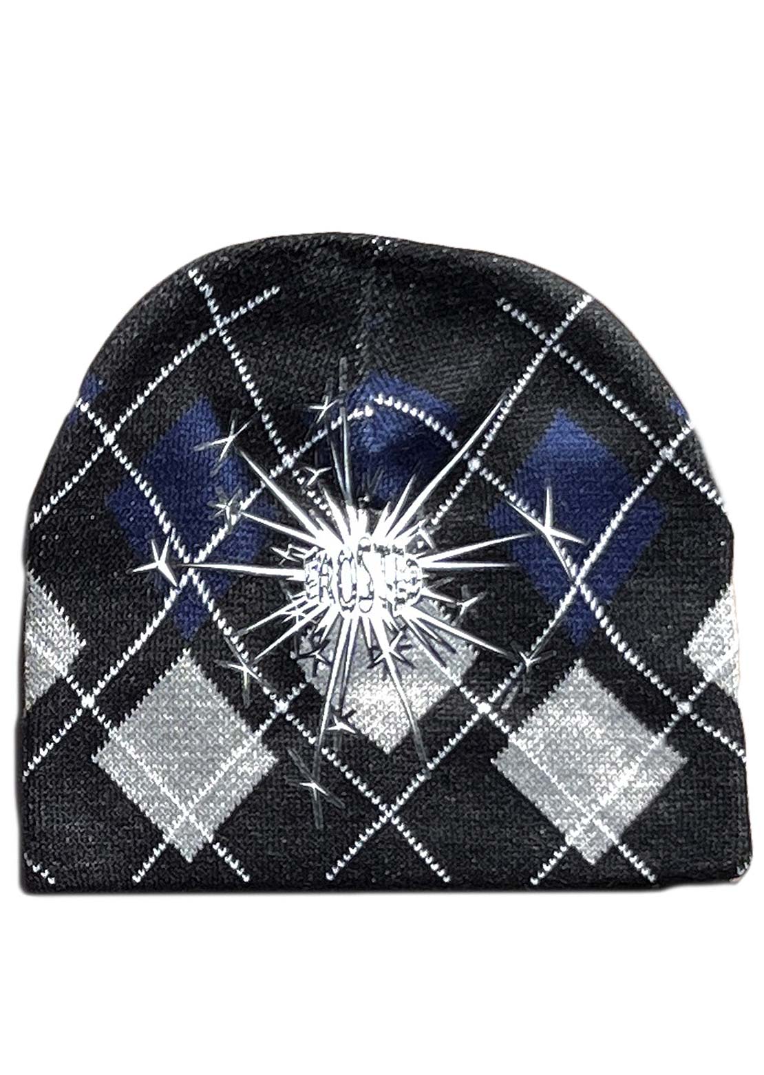 Frosted Unisex Diamond Skully Beanie Clearance Low Pice Fee Shipping