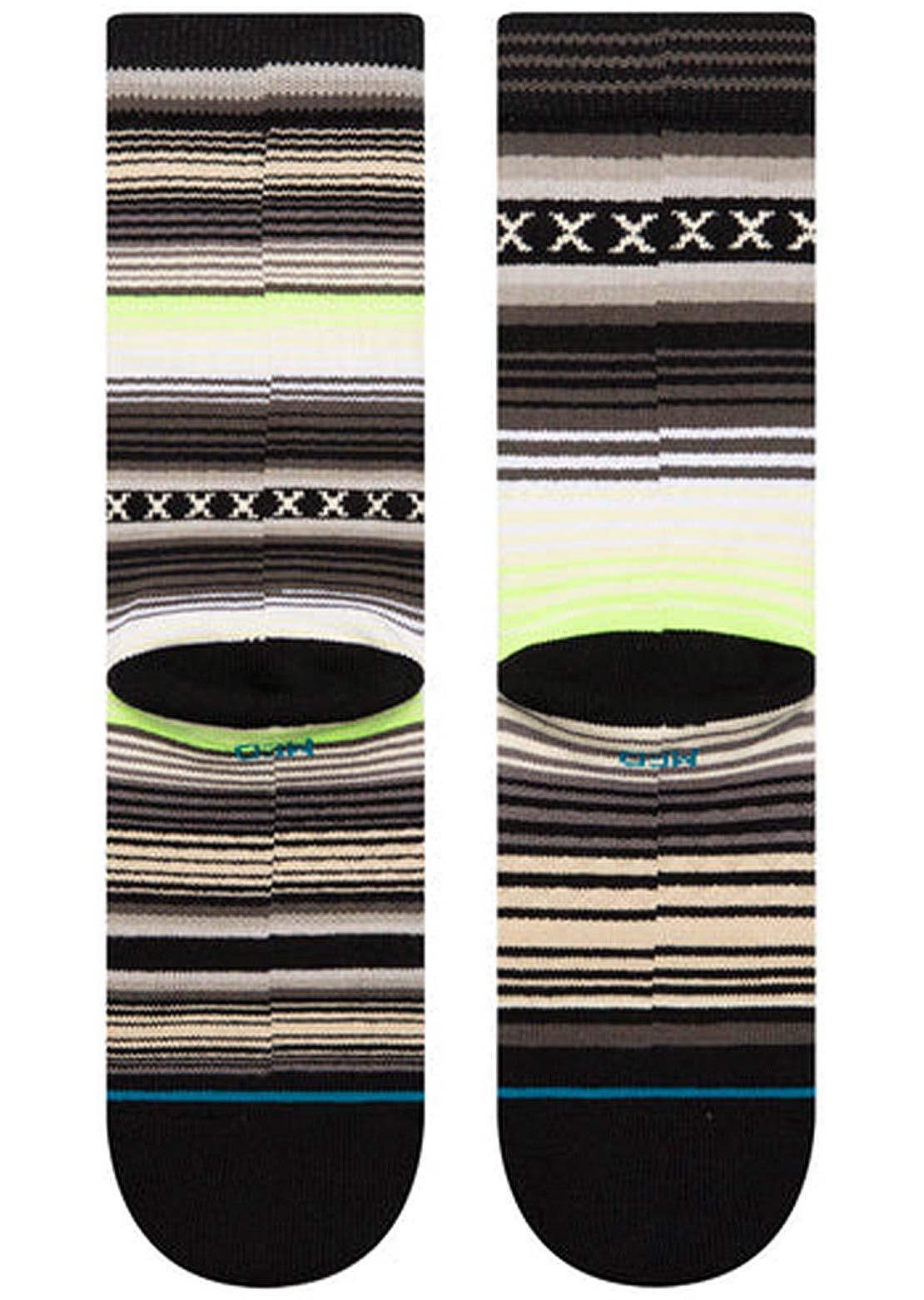 Stance Unisex Staple Curren Crew Socks Outlet View