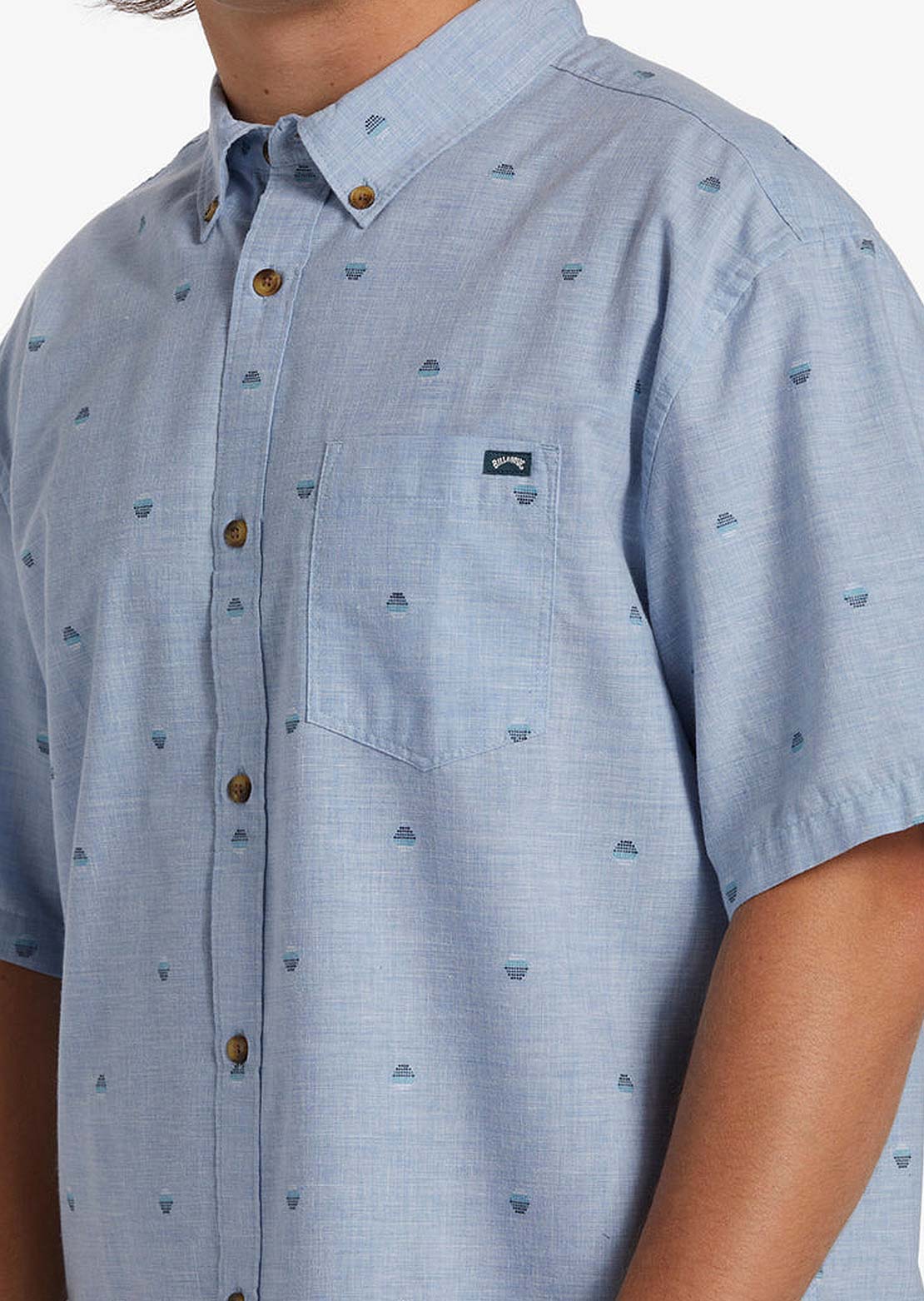 Billabong Men's All Day Jacquard Button Up Shirt