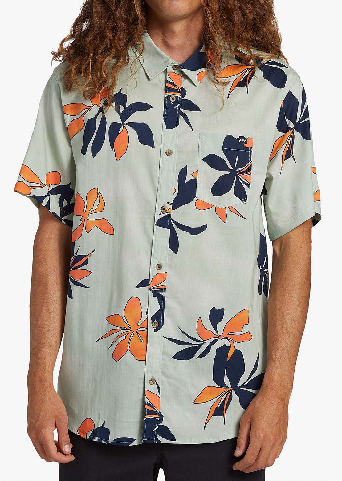 Billabong Men's Sundays Button Up Shirt