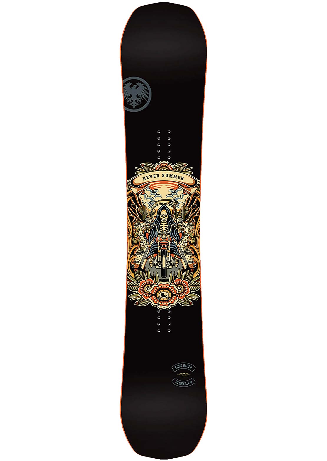 Never Summer Men's Easy Rider Wide Snowboard