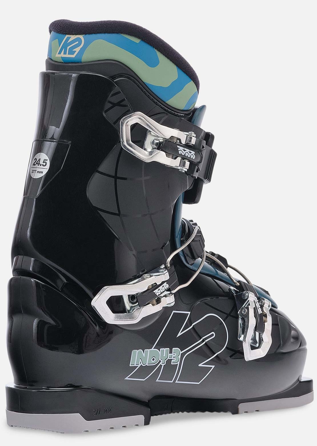 K2 Junior Indy 3 Ski Boots Sale Ebay