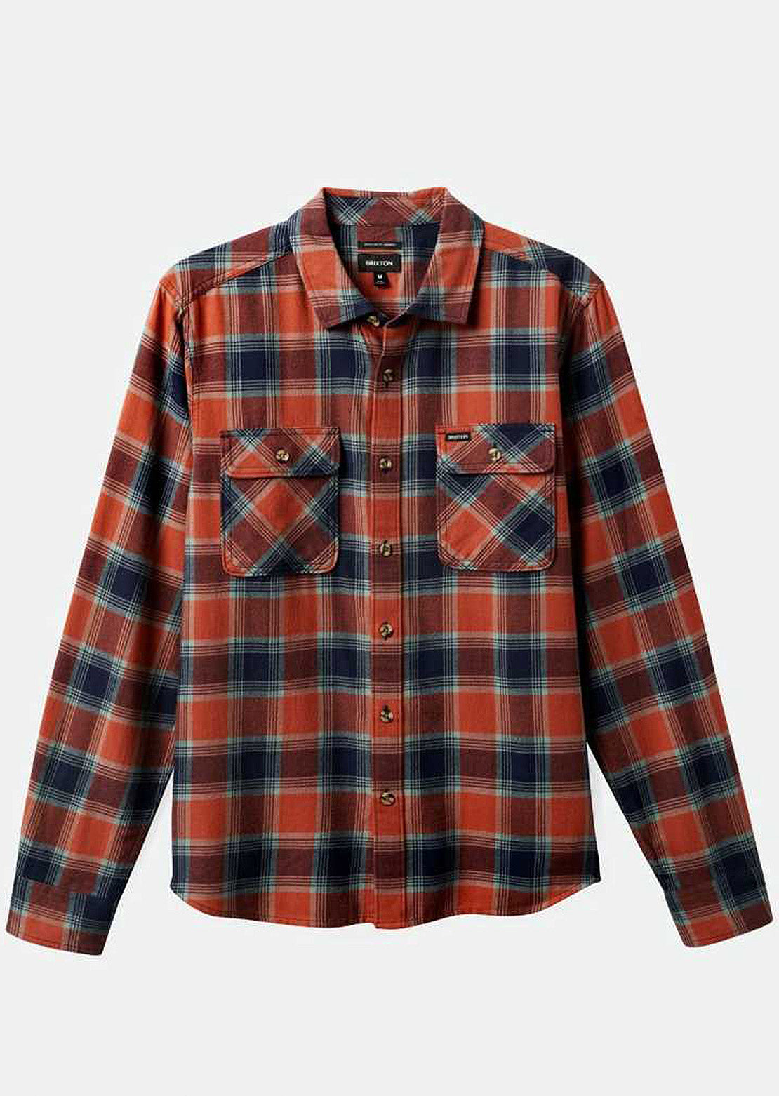 Brixton Men's Bowery LW Ultra Flannel Button Up Shirt