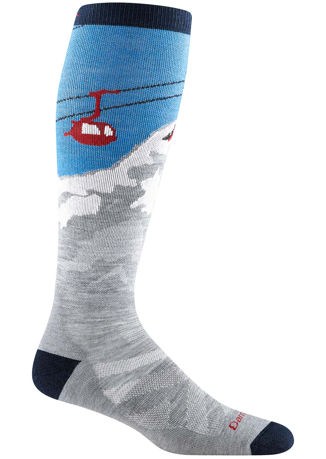 Darn Tough Men's Heady Yeti OTC Socks