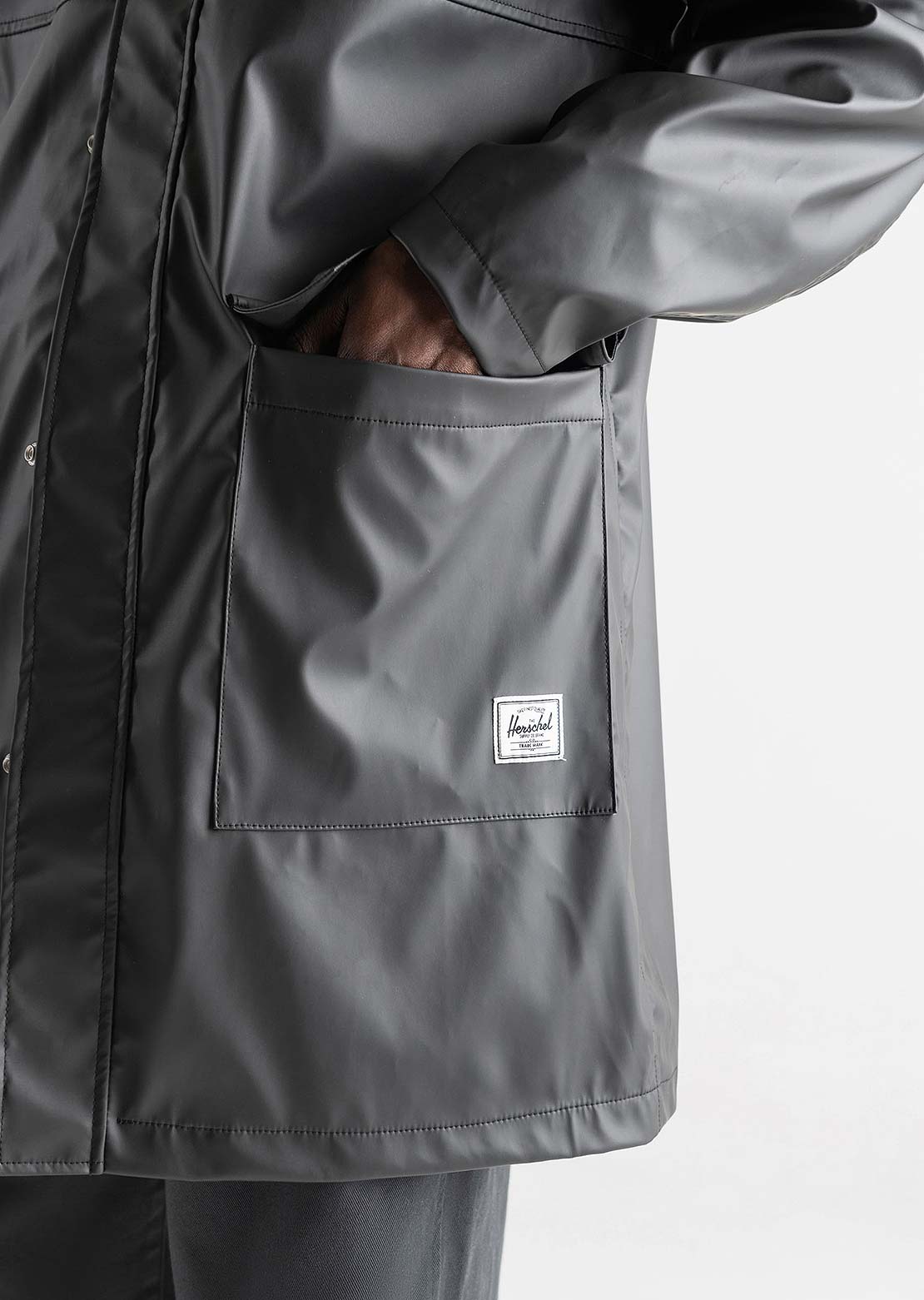 Herschel Men's Long Classic Rain Jacket