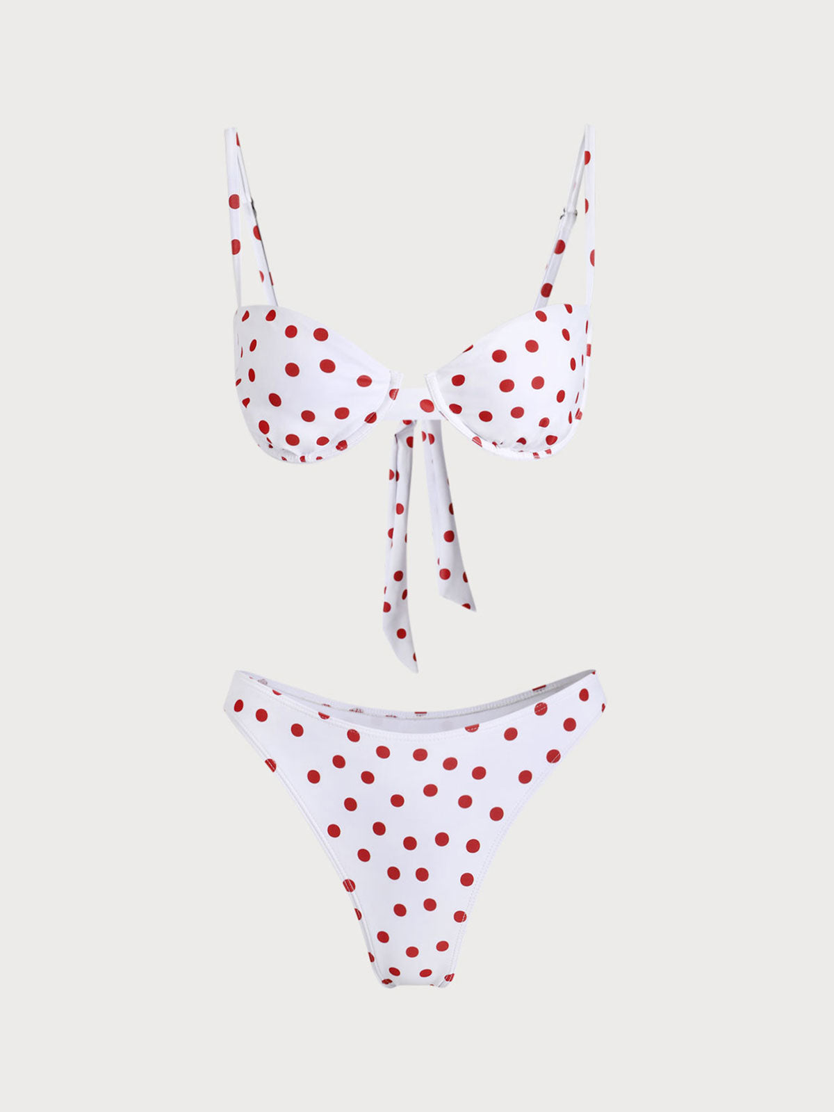 White Polka Dot Underwire Bikini Sets Find Great Cheap Online