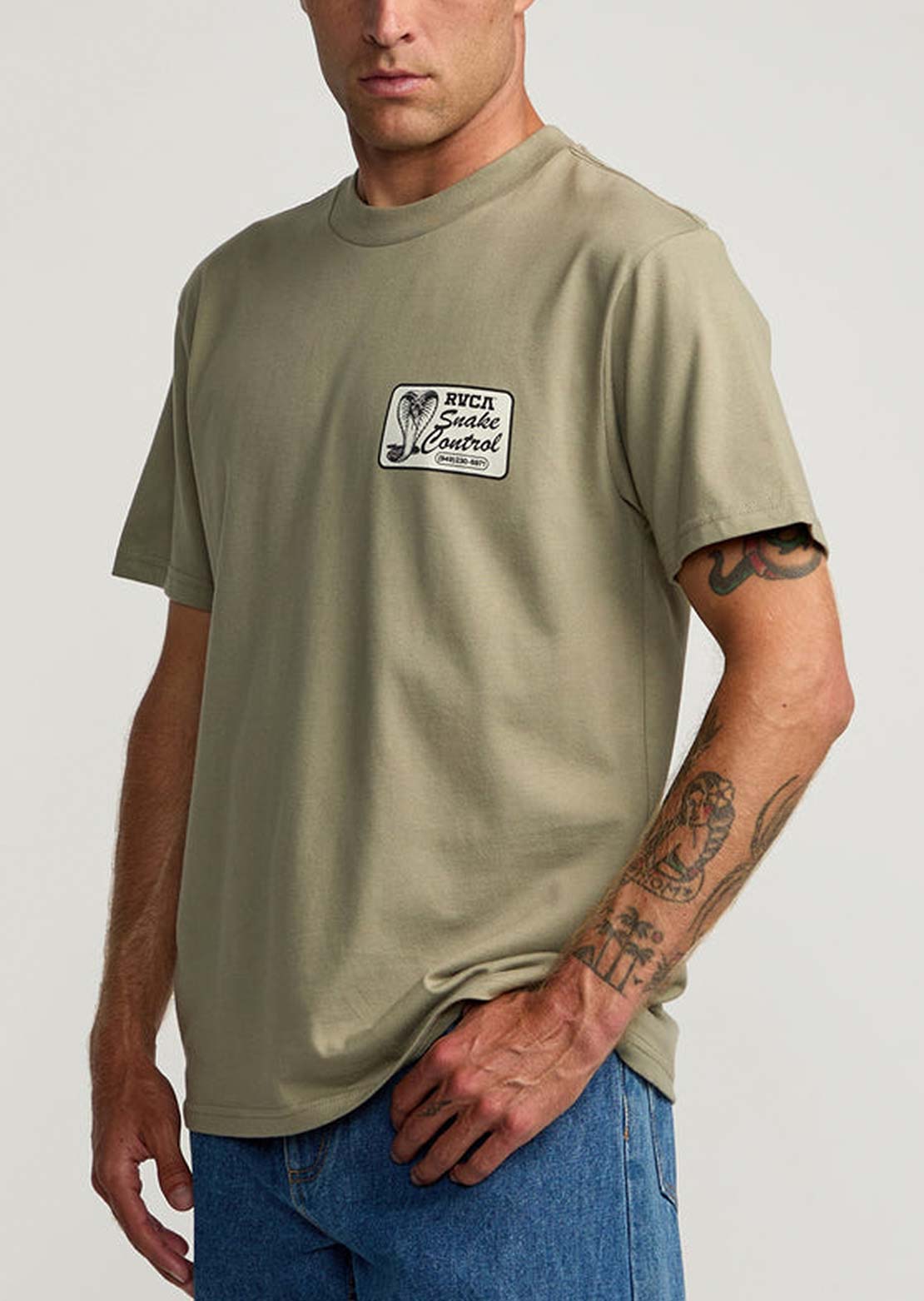 RVCA Men's Cobra Services T-Shirt