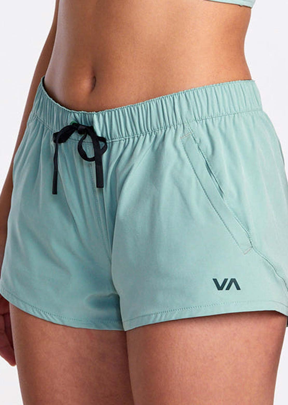 RVCA Women's VA Essential Low-Rise Yogger Shorts